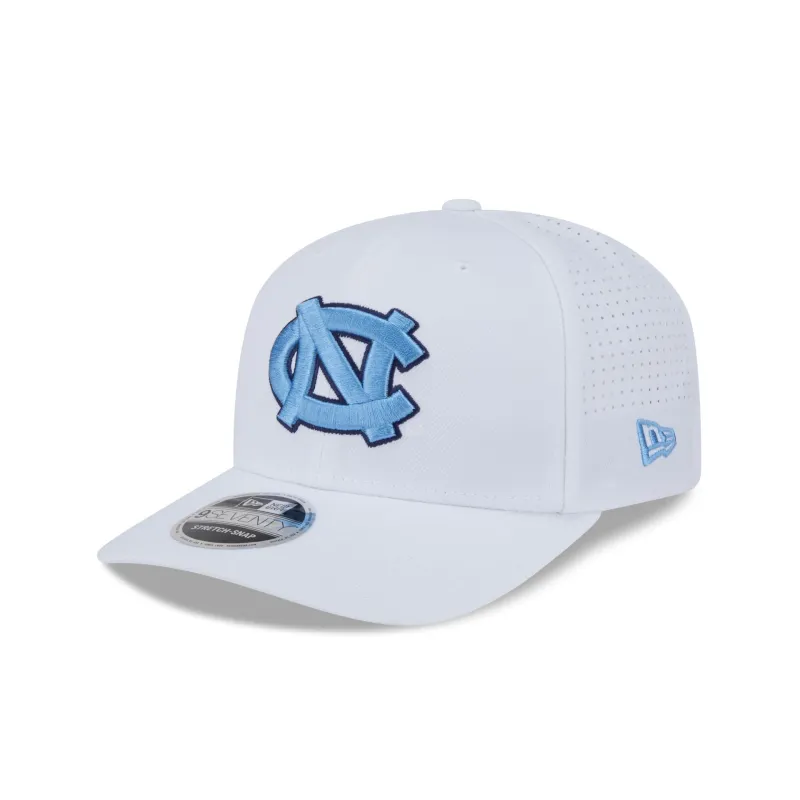 North Carolina Tar Heels Optic White Performance 9SEVENTY Stretch-Snap Hat sold by New Era