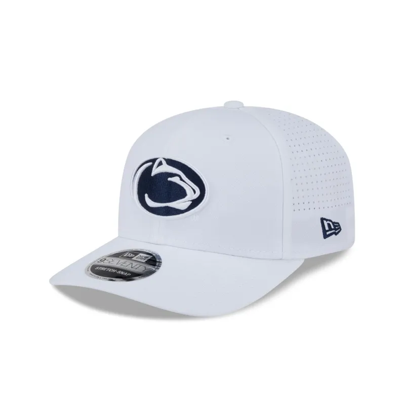Penn State Nittany Lions Optic White Performance 9SEVENTY Stretch-Snap Hat sold by New Era