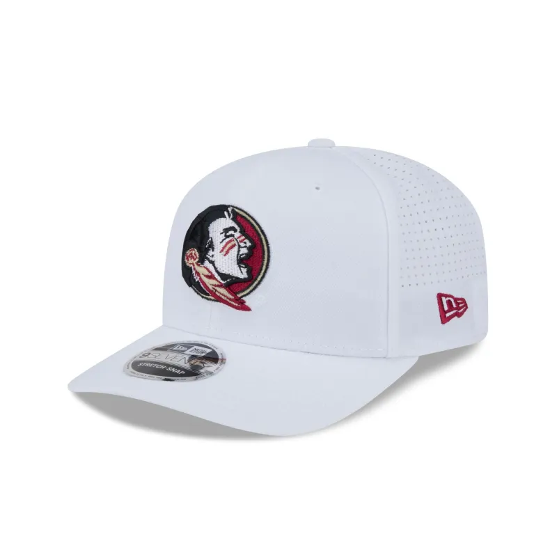 Florida State Seminoles Optic White Performance 9SEVENTY Stretch-Snap Hat sold by New Era
