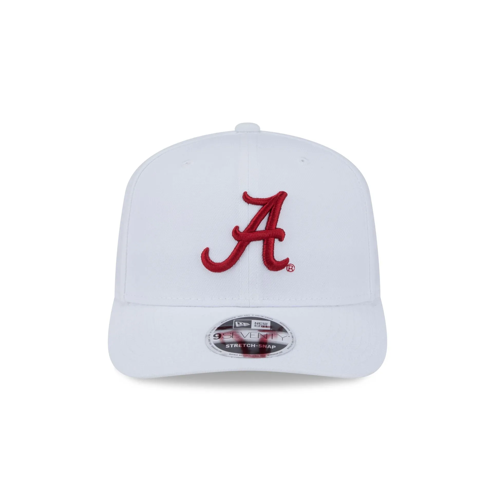 Alabama Crimson Tide Optic White Performance 9SEVENTY Stretch-Snap Hat sold by New Era product image thumbnail 2