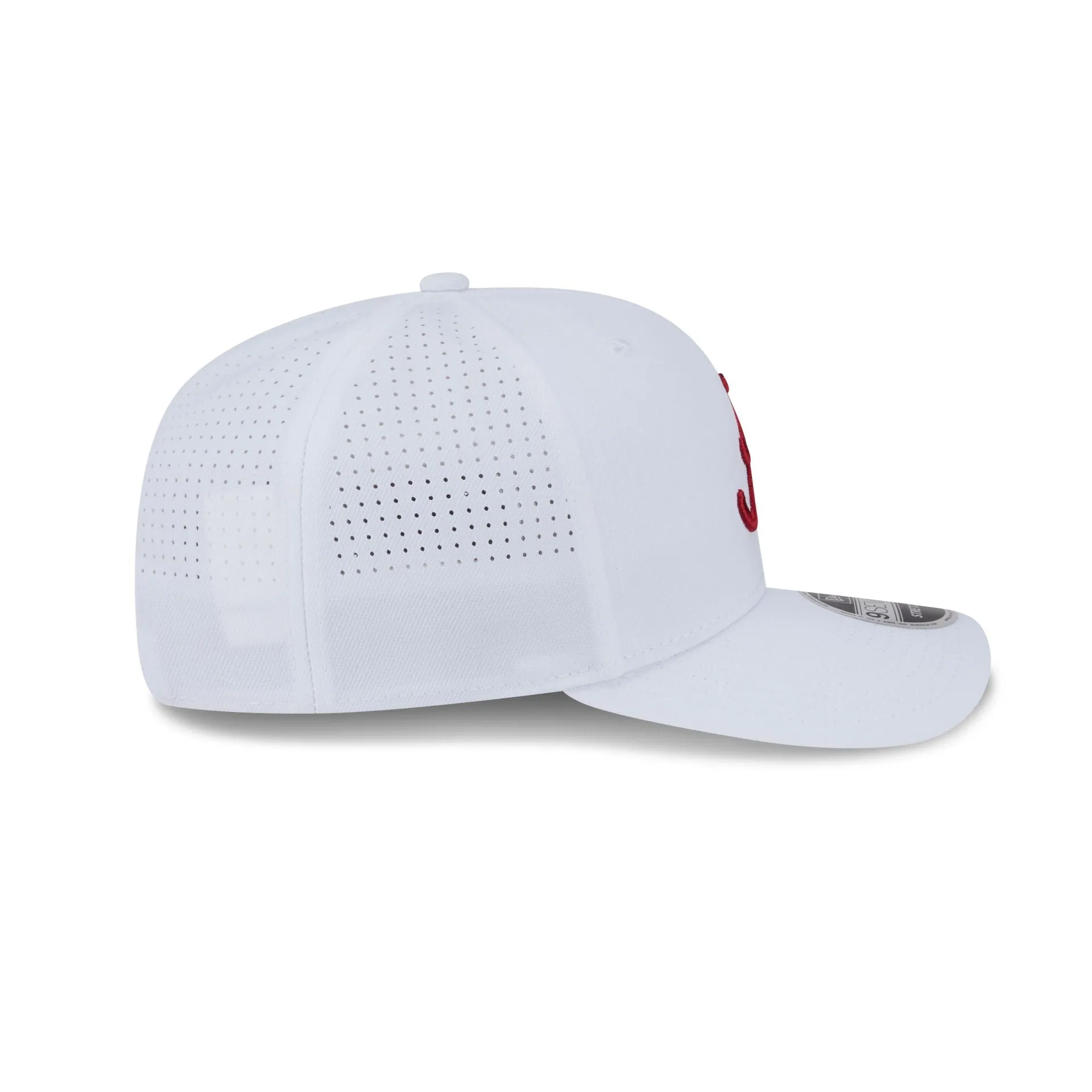 Alabama Crimson Tide Optic White Performance 9SEVENTY Stretch-Snap Hat sold by New Era product image thumbnail 5