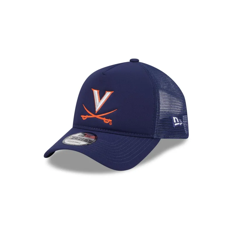 Virginia Cavaliers Go-To 9FORTY A-Frame Trucker Hat sold by New Era