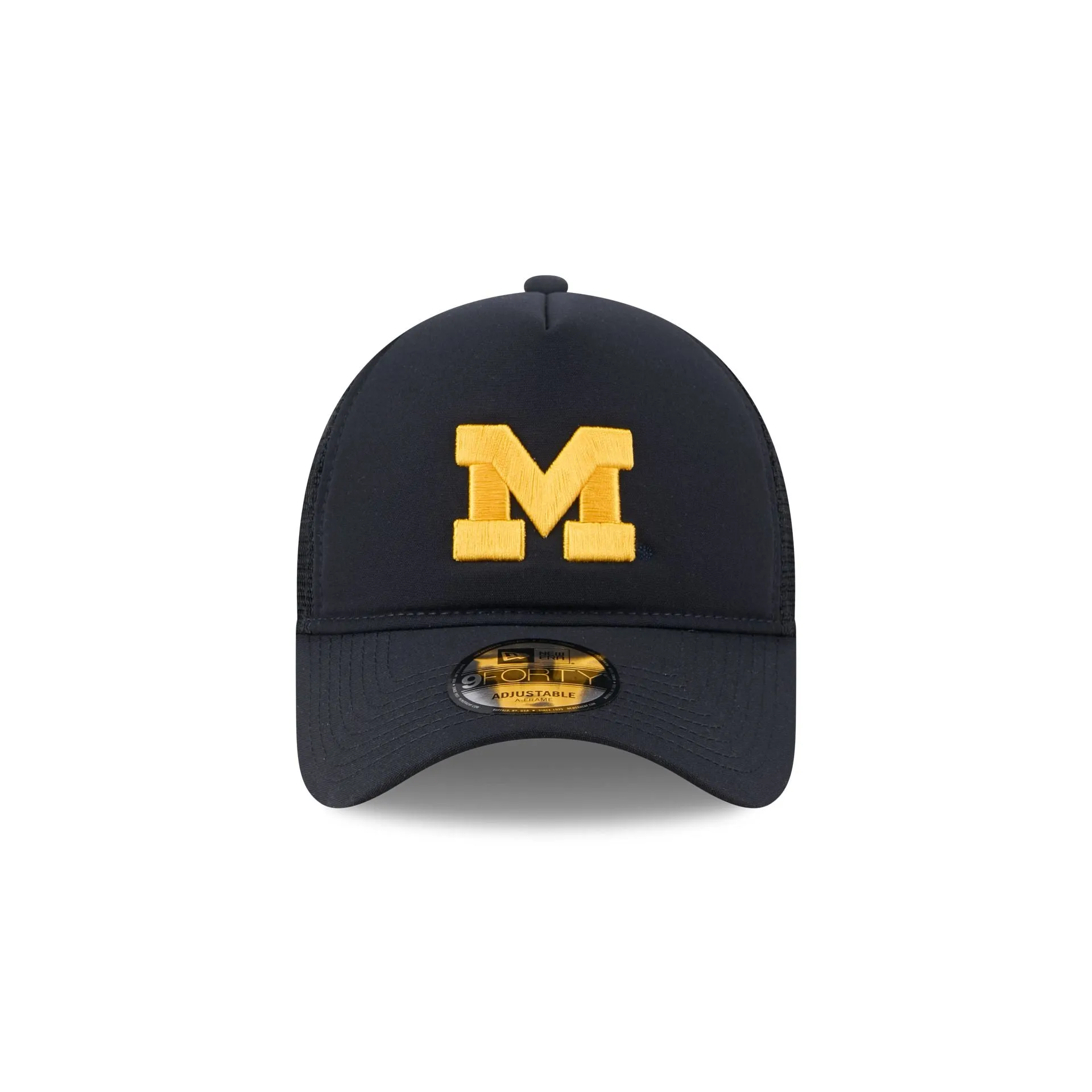 Michigan Wolverines Go-To 9FORTY A-Frame Trucker Hat sold by New Era product image thumbnail 2