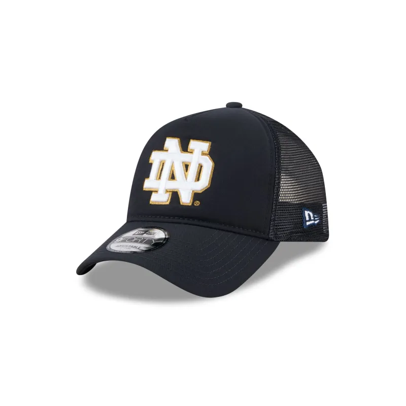 Notre Dame Fighting Irish Go-To 9FORTY A-Frame Trucker Hat sold by New Era