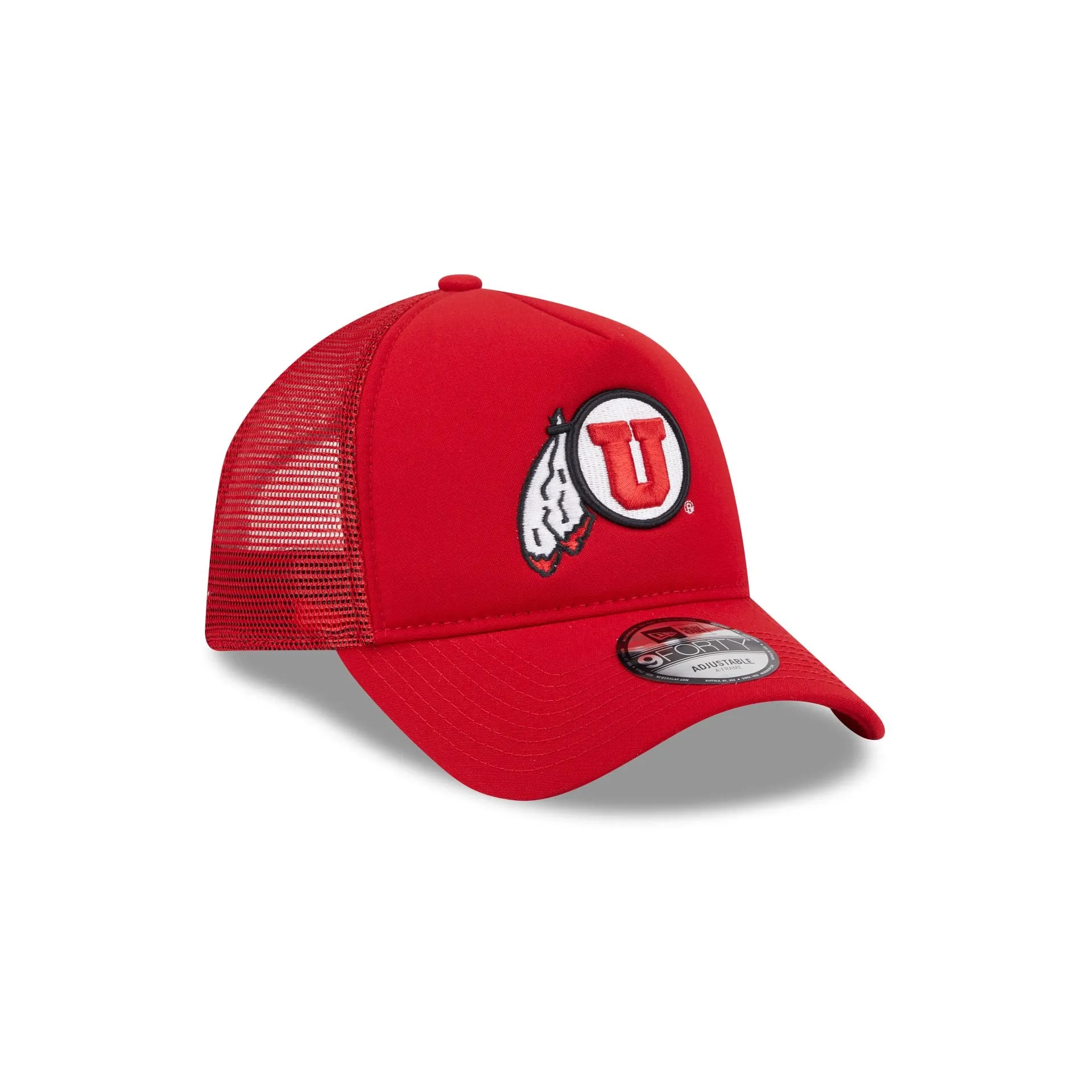 Utah Utes Go-To 9FORTY A-Frame Trucker Hat sold by New Era product image thumbnail 3
