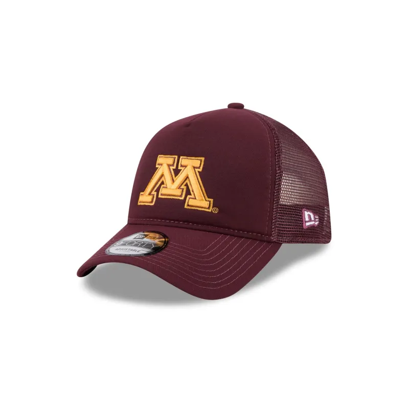 Minnesota Golden Gophers Go-To 9FORTY A-Frame Trucker Hat sold by New Era