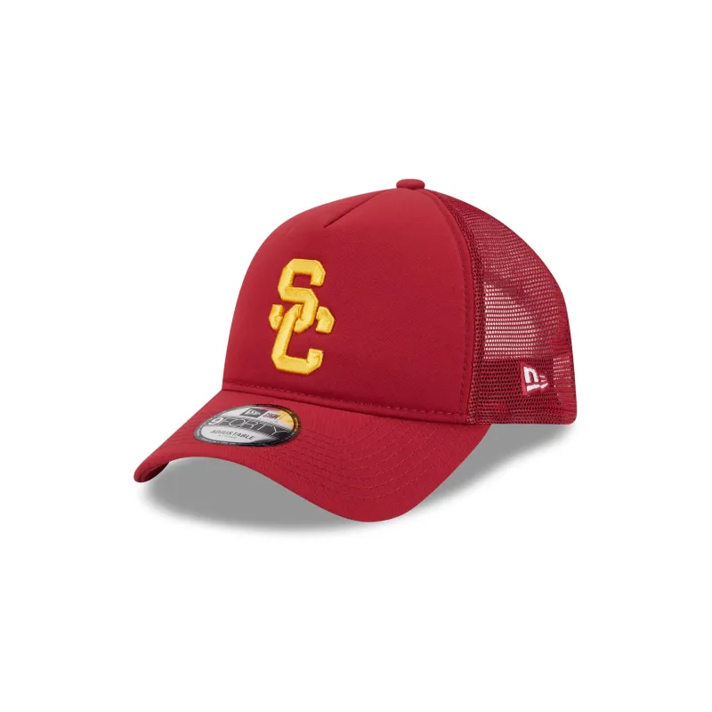 USC Trojans Go-To 9FORTY A-Frame Trucker Hat sold by New Era