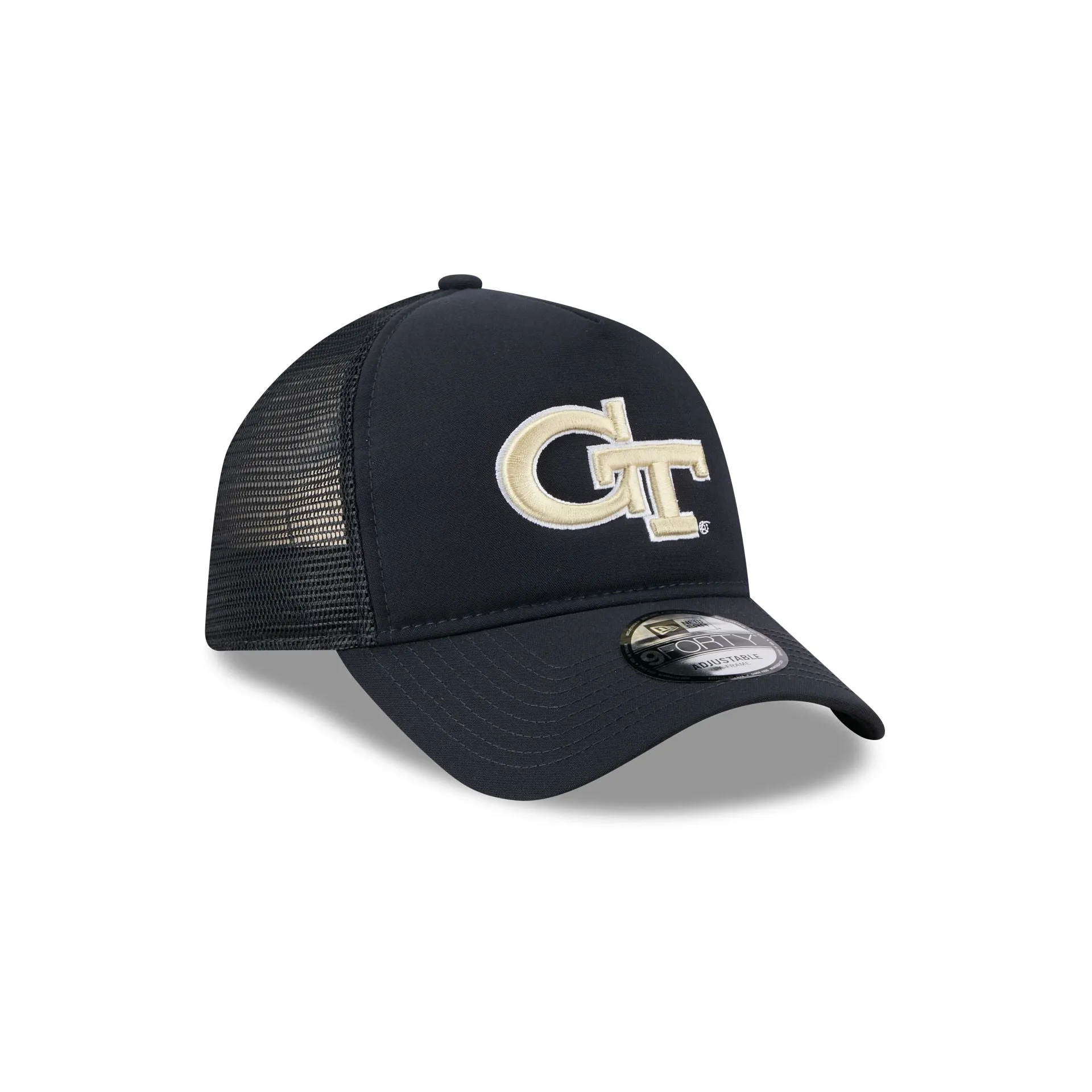 Georgia Tech Yellow Jackets Go-To 9FORTY A-Frame Trucker Hat sold by New Era product image thumbnail 3