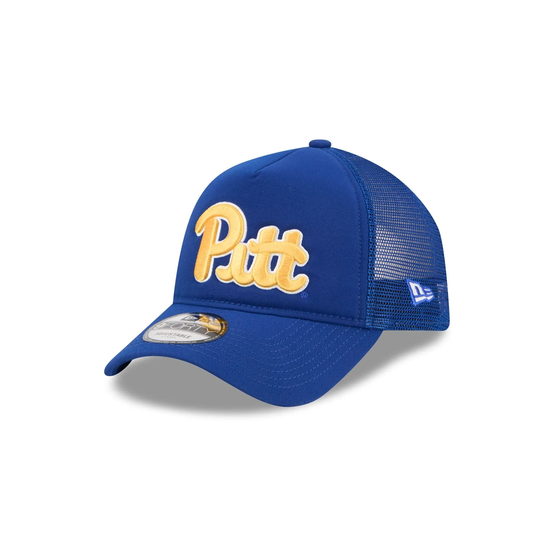 Pittsburgh Panthers Go-To 9FORTY A-Frame Trucker Hat sold by New Era