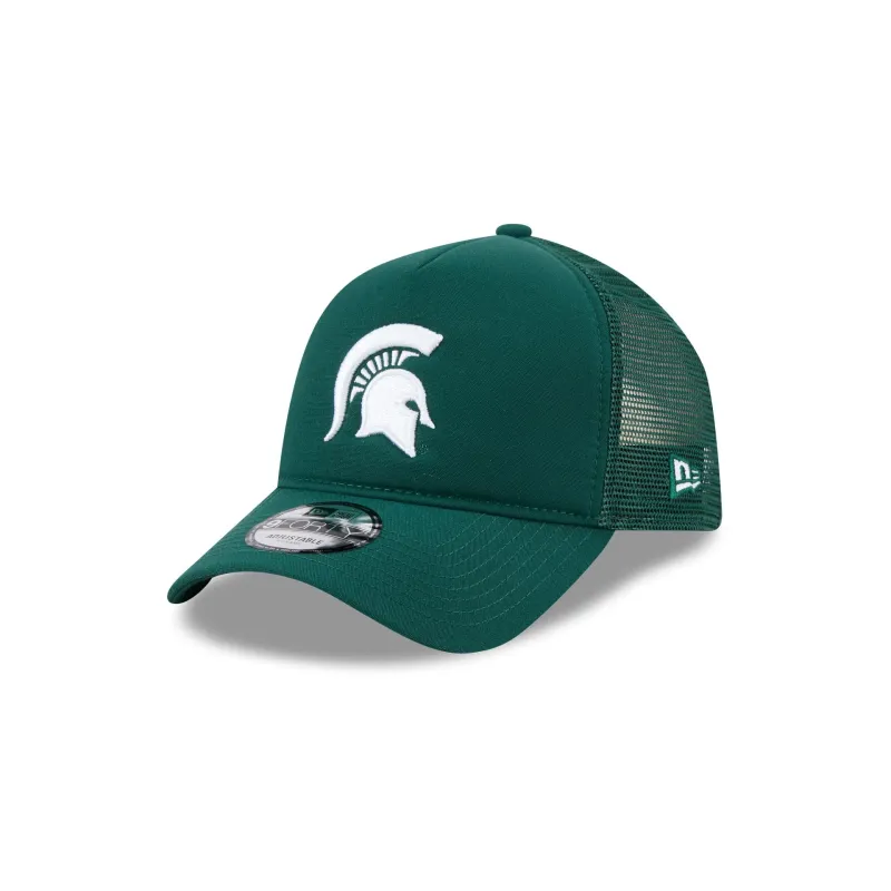 Michigan State Spartans Go-To 9FORTY A-Frame Trucker Hat sold by New Era