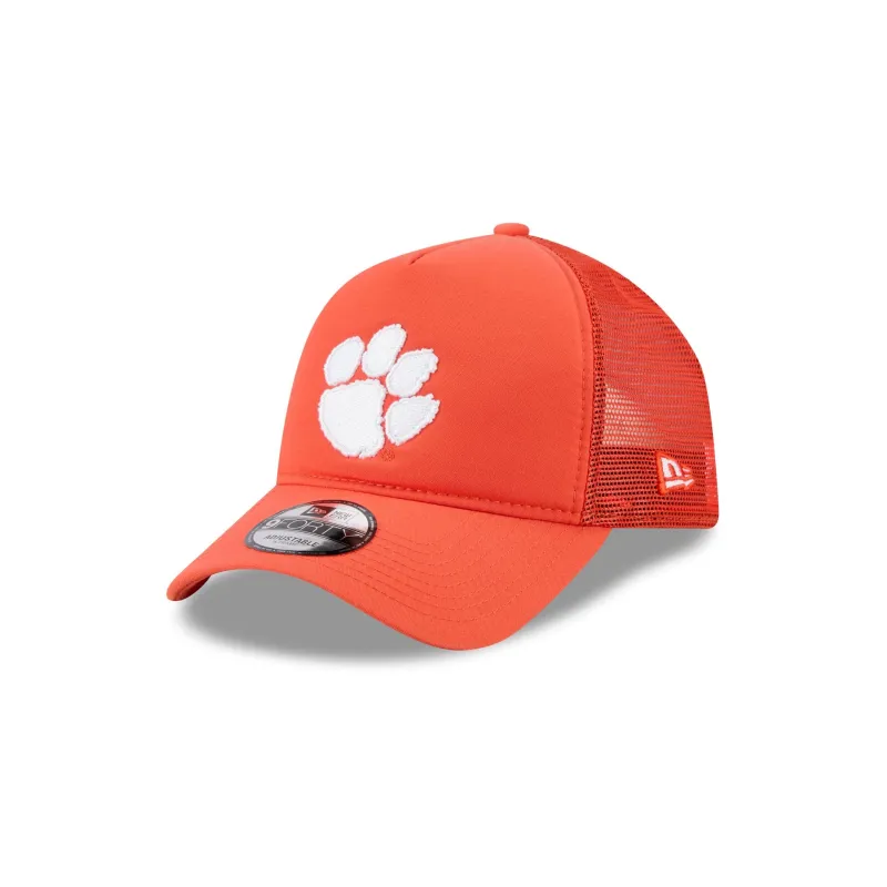 Clemson Tigers Go-To 9FORTY A-Frame Trucker Hat sold by New Era