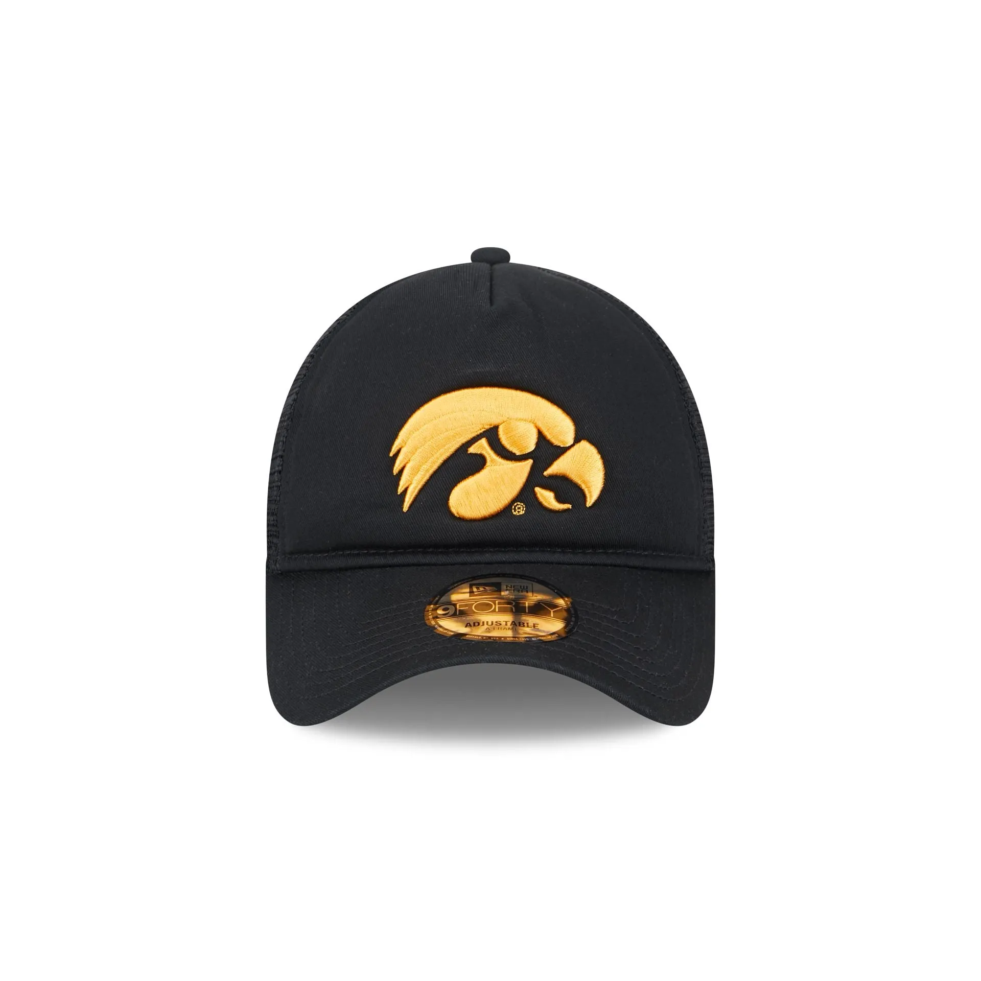 Iowa Hawkeyes Go-To 9FORTY A-Frame Trucker Hat sold by New Era product image thumbnail 2