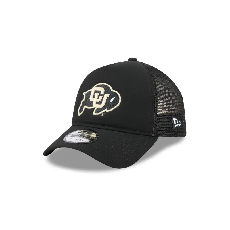 Colorado Buffaloes Go-To 9FORTY A-Frame Trucker Hat sold by New Era