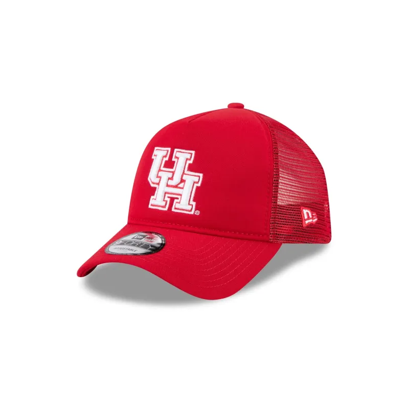 Houston Cougars Go-To 9FORTY A-Frame Trucker Hat sold by New Era