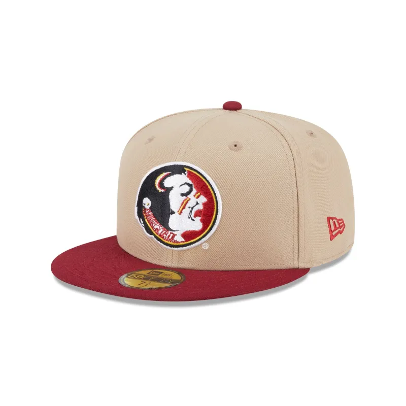Florida State Seminoles Camel College Vault 59FIFTY Fitted Hat sold by New Era
