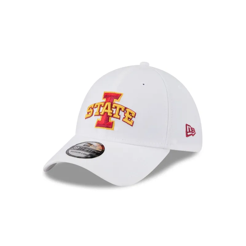 Iowa State Cyclones Optic White 39THIRTY Stretch Fit Hat sold by New Era