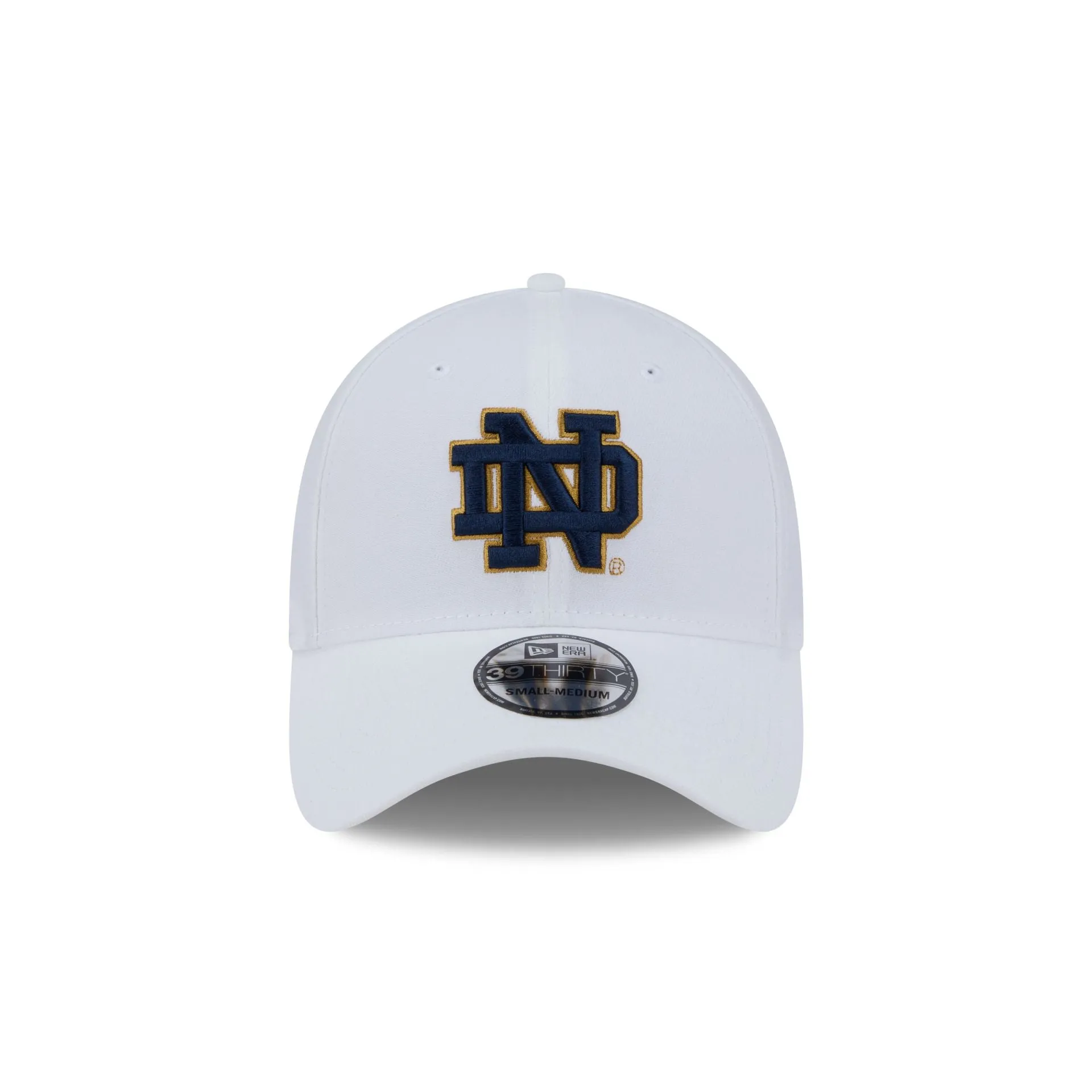 Notre Dame Fighting Irish Optic White 39THIRTY Stretch Fit Hat sold by New Era product image thumbnail 2
