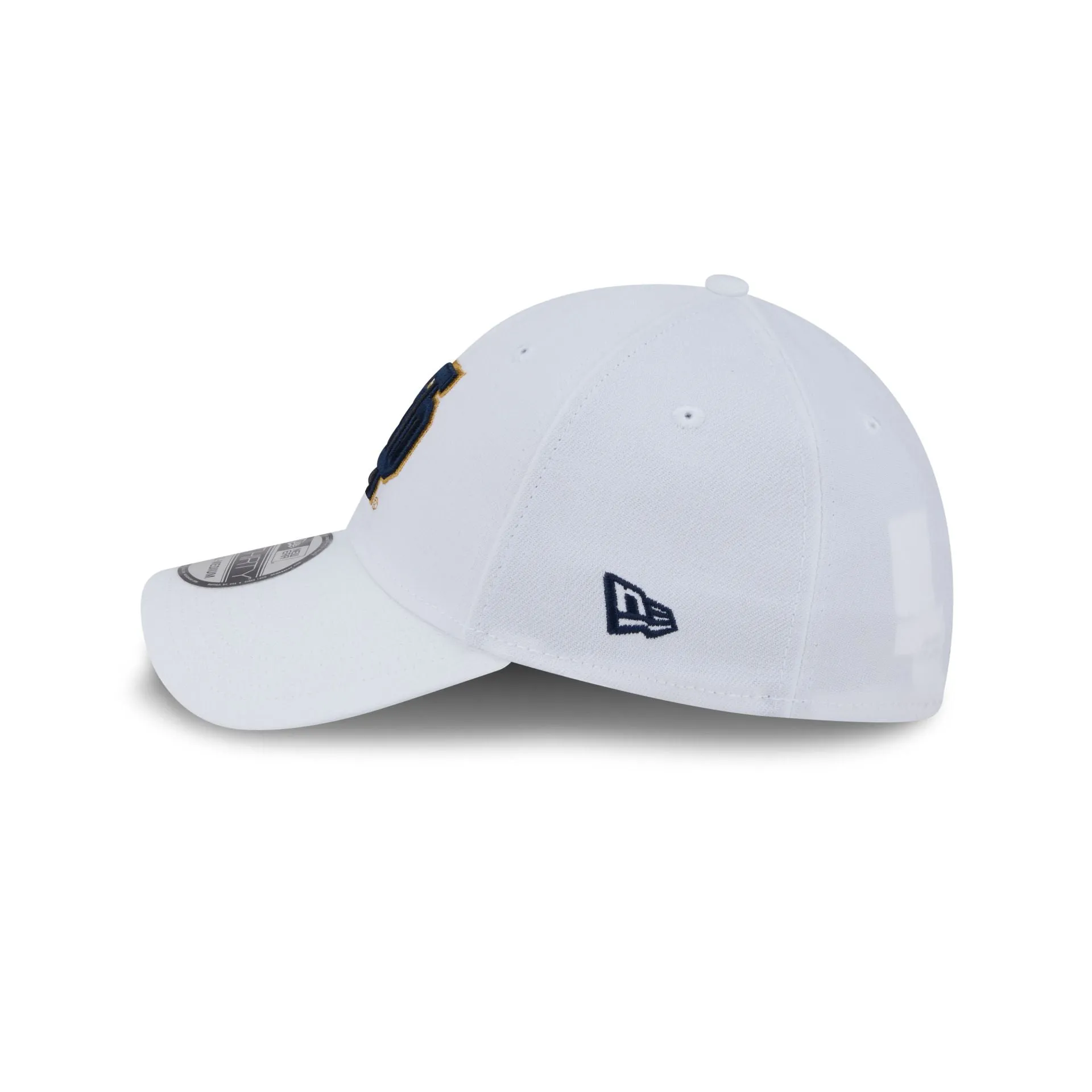 Notre Dame Fighting Irish Optic White 39THIRTY Stretch Fit Hat sold by New Era product image thumbnail 4