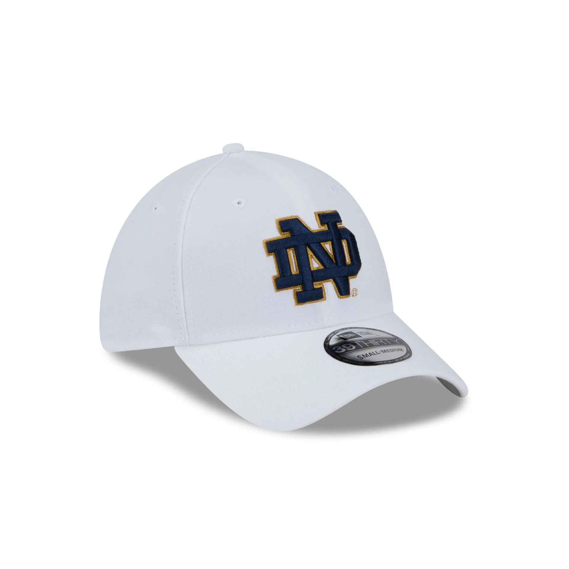 Notre Dame Fighting Irish Optic White 39THIRTY Stretch Fit Hat sold by New Era product image thumbnail 3