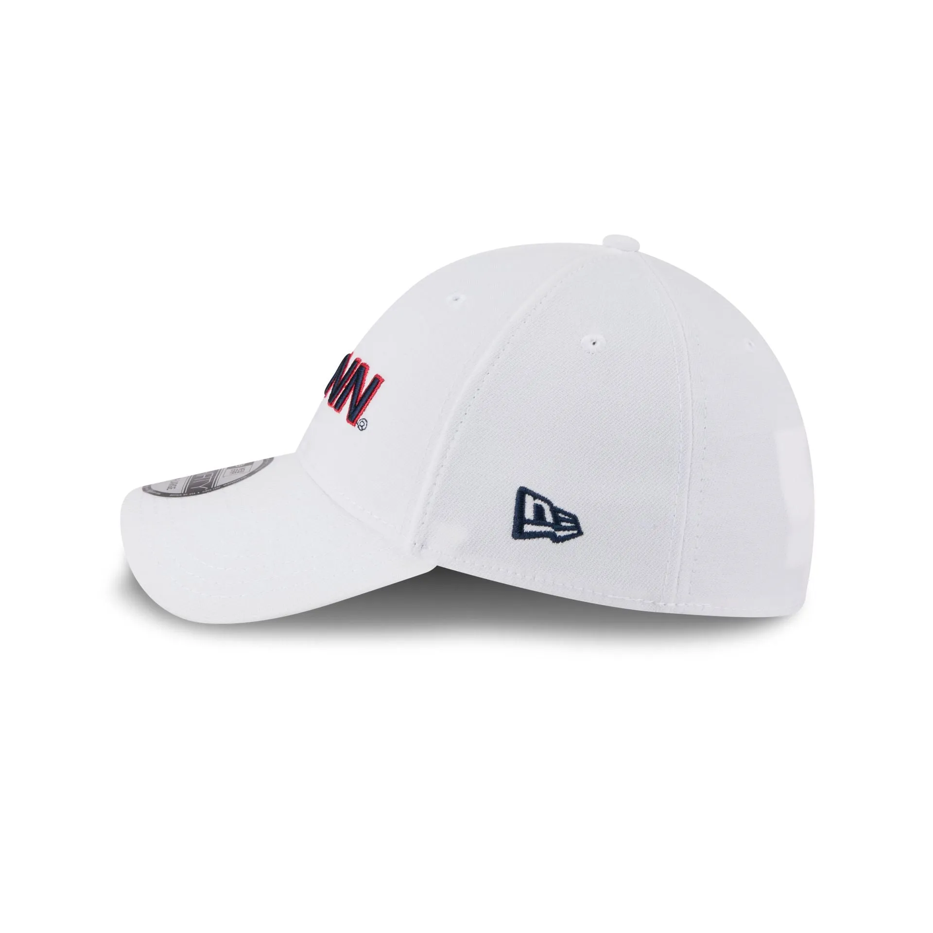 Connecticut Huskies Optic White 39THIRTY Stretch Fit Hat sold by New Era product image thumbnail 4