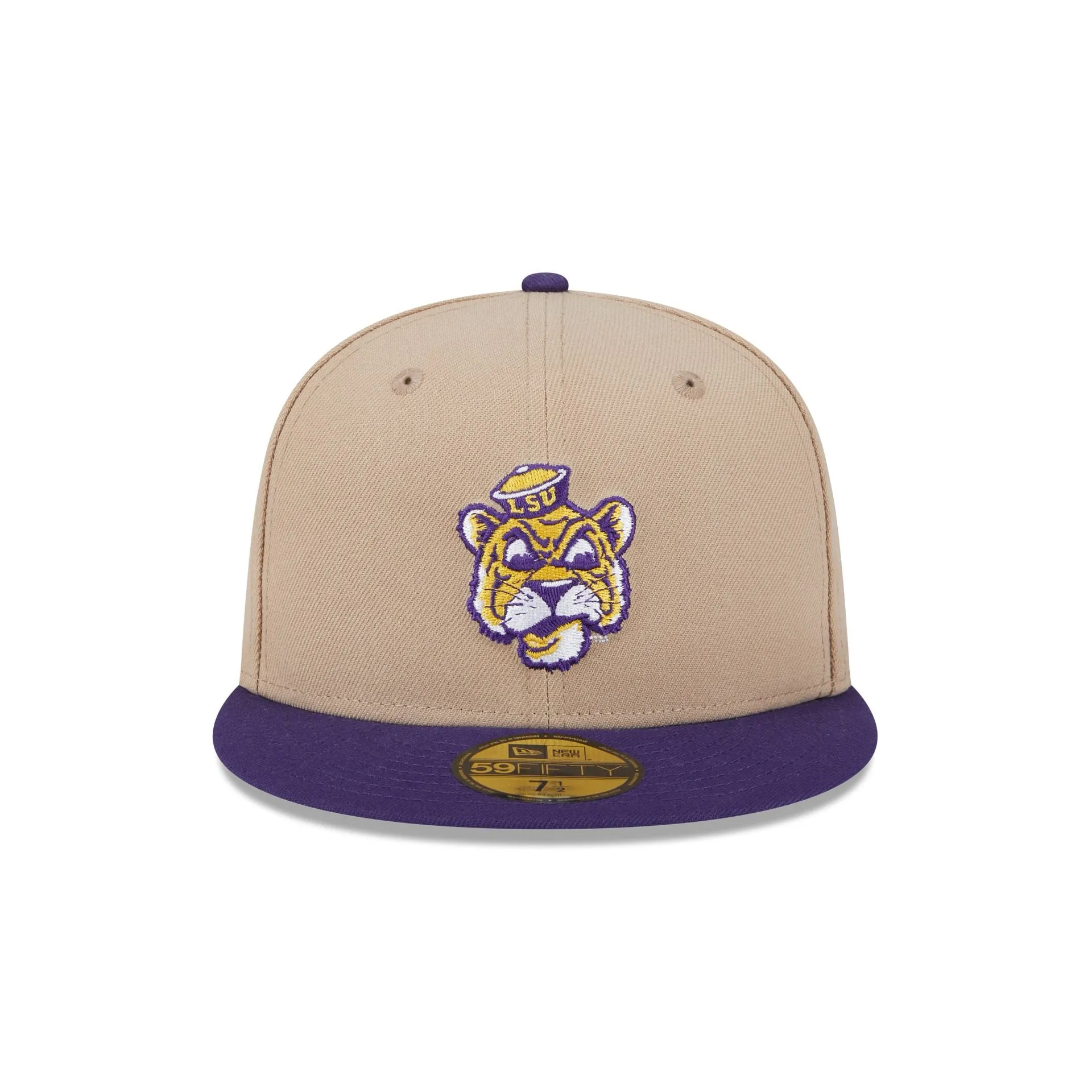 LSU Tigers Camel College Vault 59FIFTY Fitted Hat sold by New Era product image thumbnail 2
