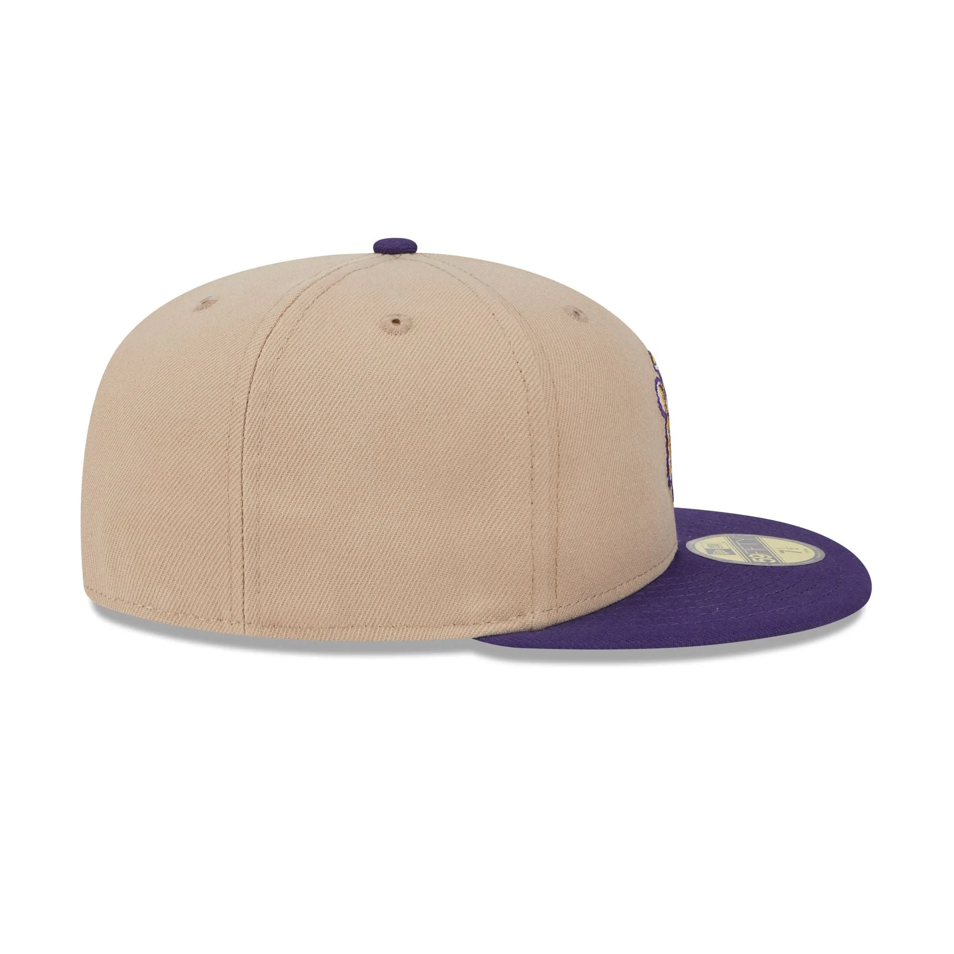 LSU Tigers Camel College Vault 59FIFTY Fitted Hat sold by New Era product image thumbnail 5