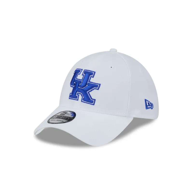 Kentucky Wildcats Optic White 39THIRTY Stretch Fit Hat sold by New Era