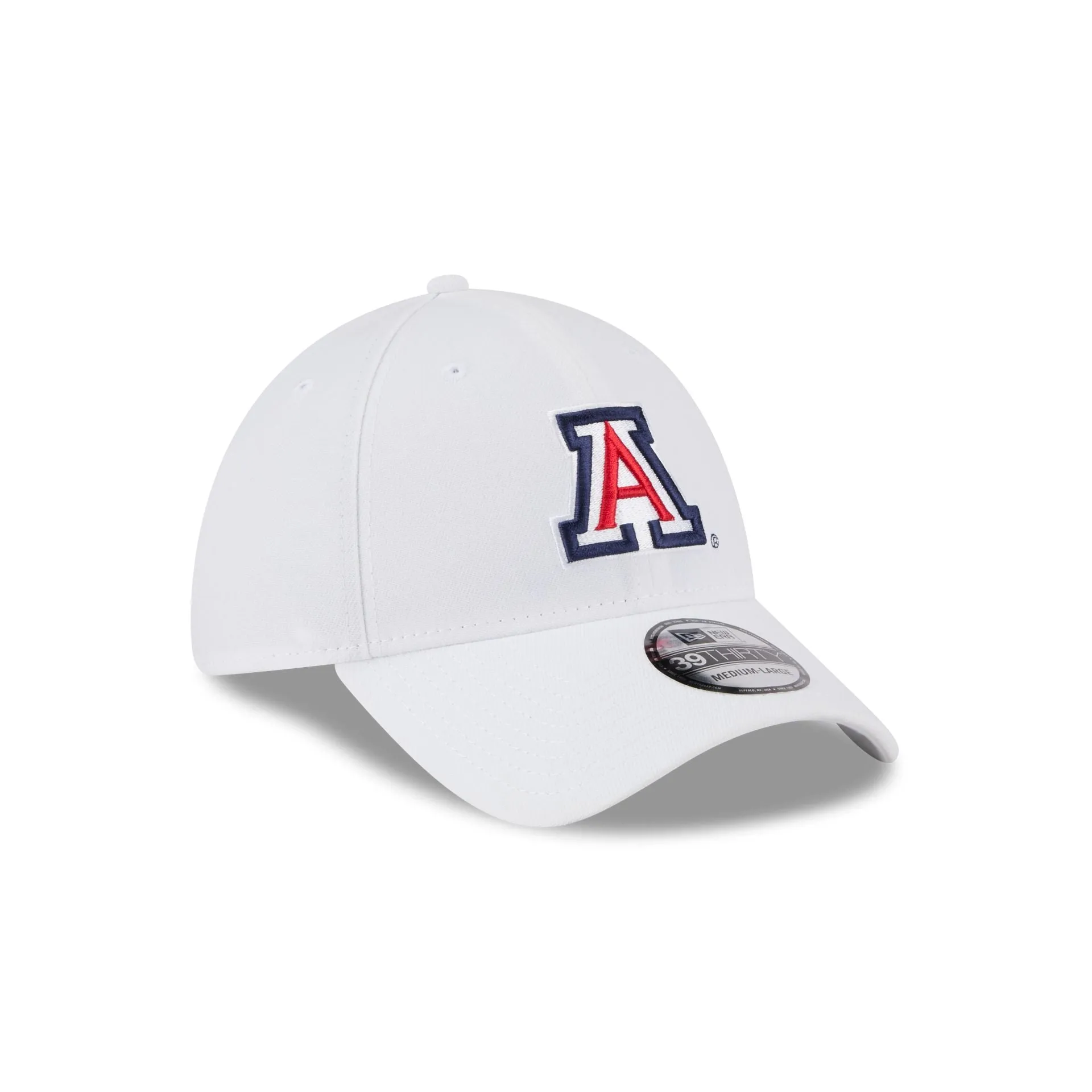 Arizona Wildcats Optic White 39THIRTY Stretch Fit Hat sold by New Era product image thumbnail 3