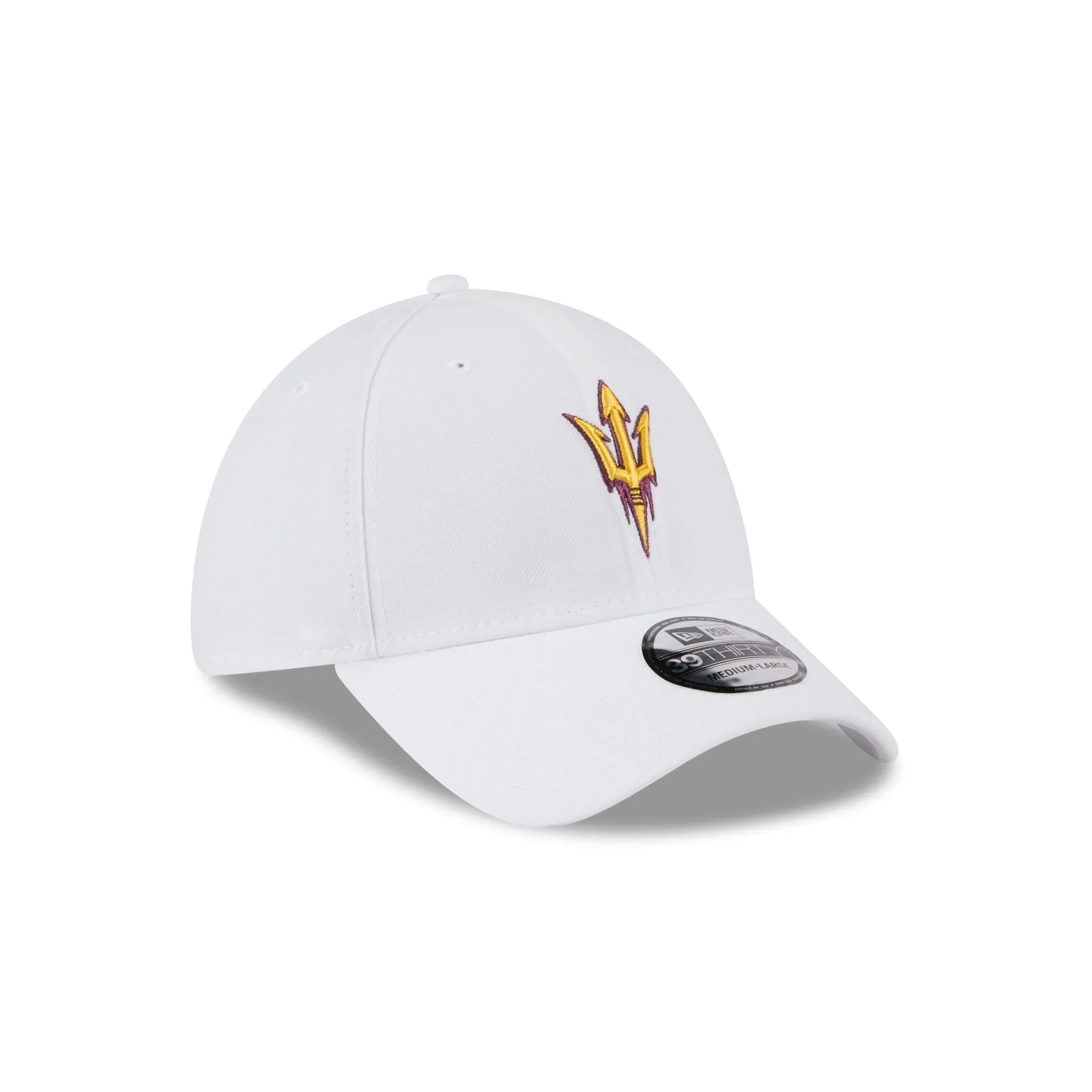 Arizona State Sun Devils Optic White 39THIRTY Stretch Fit Hat sold by New Era product image thumbnail 3