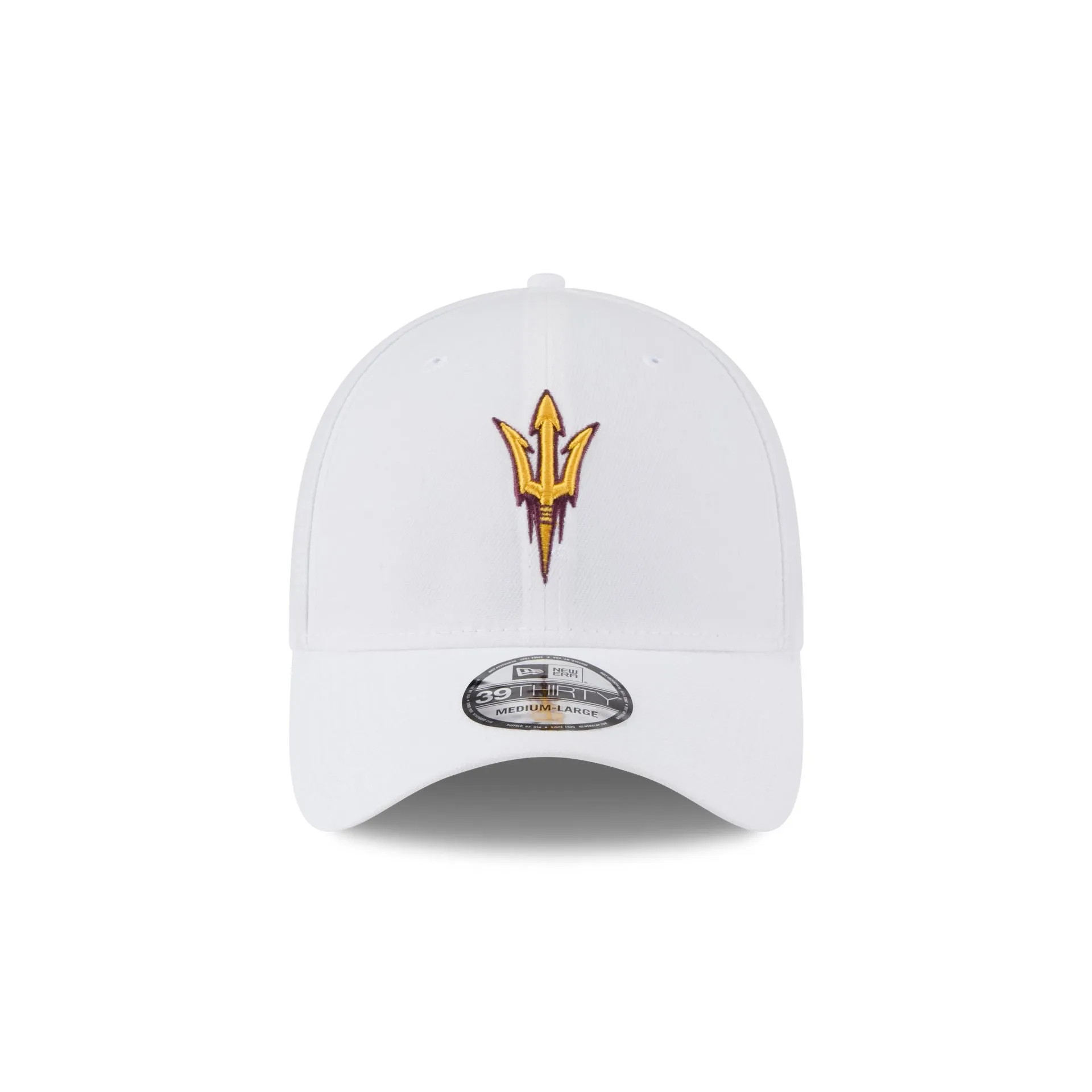 Arizona State Sun Devils Optic White 39THIRTY Stretch Fit Hat sold by New Era product image thumbnail 2