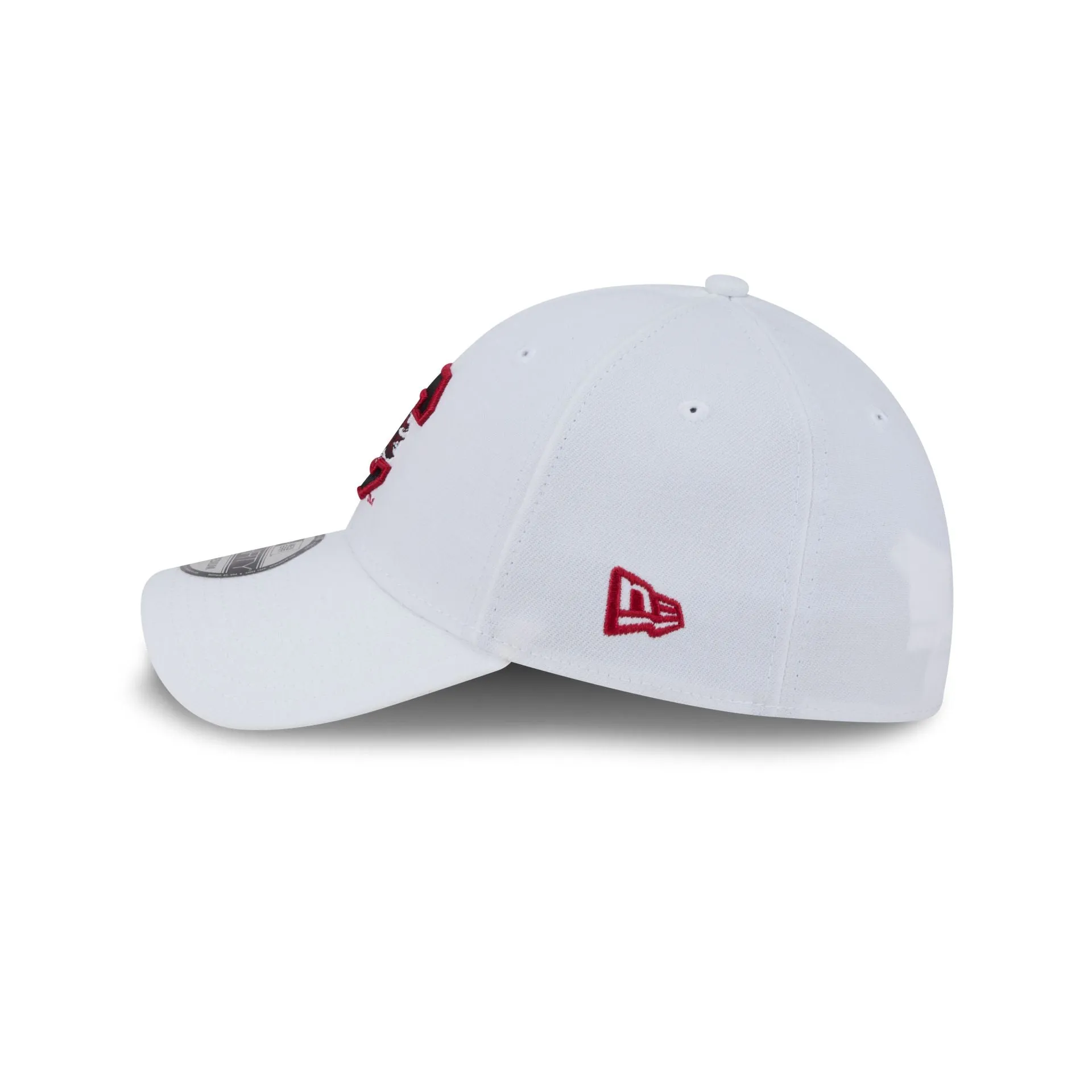 South Carolina Gamecocks Optic White 39THIRTY Stretch Fit Hat sold by New Era product image thumbnail 4