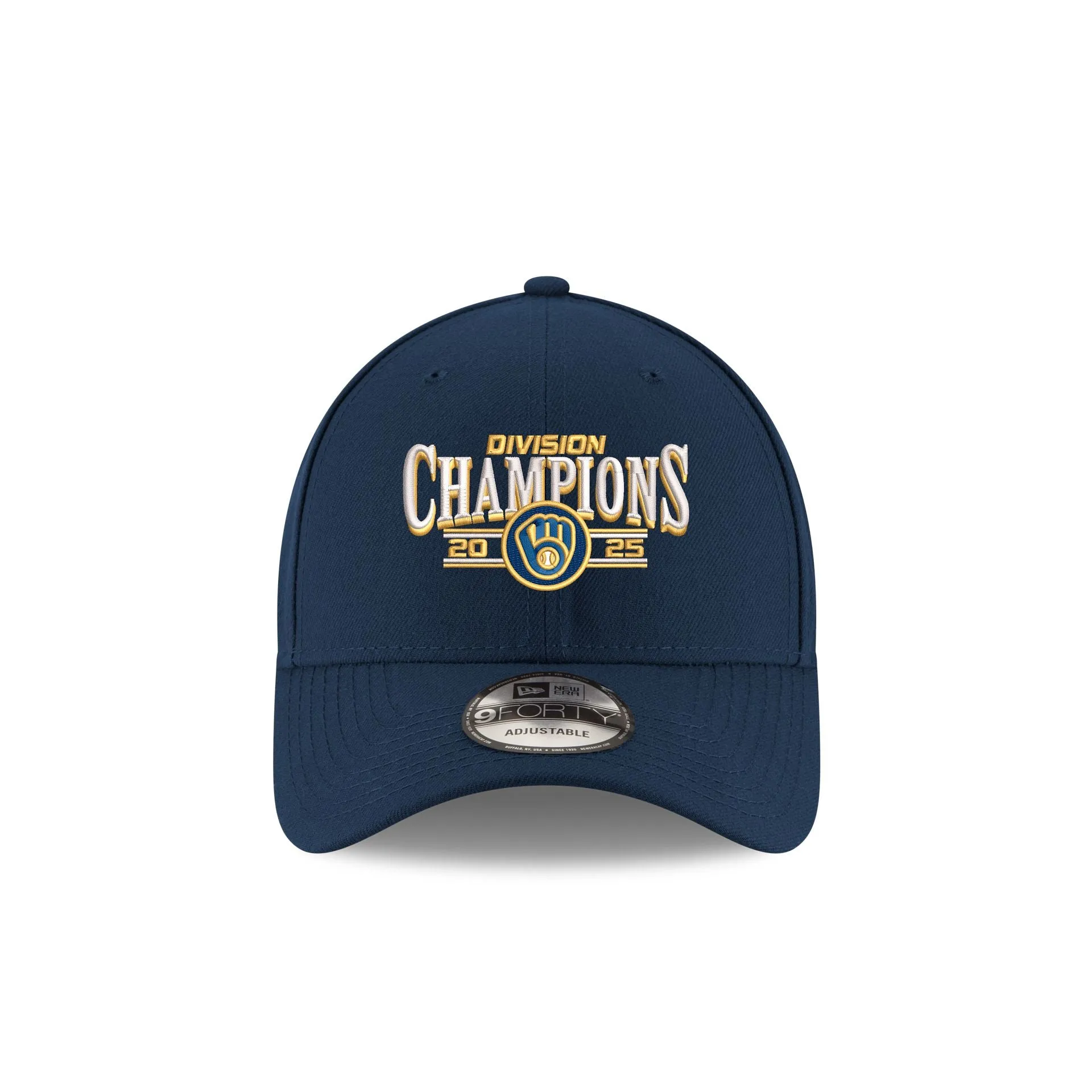 Milwaukee Brewers 2025 Regular Season Division Champions Replica 9FORTY Adjustable Hat sold by New Era product image thumbnail 2