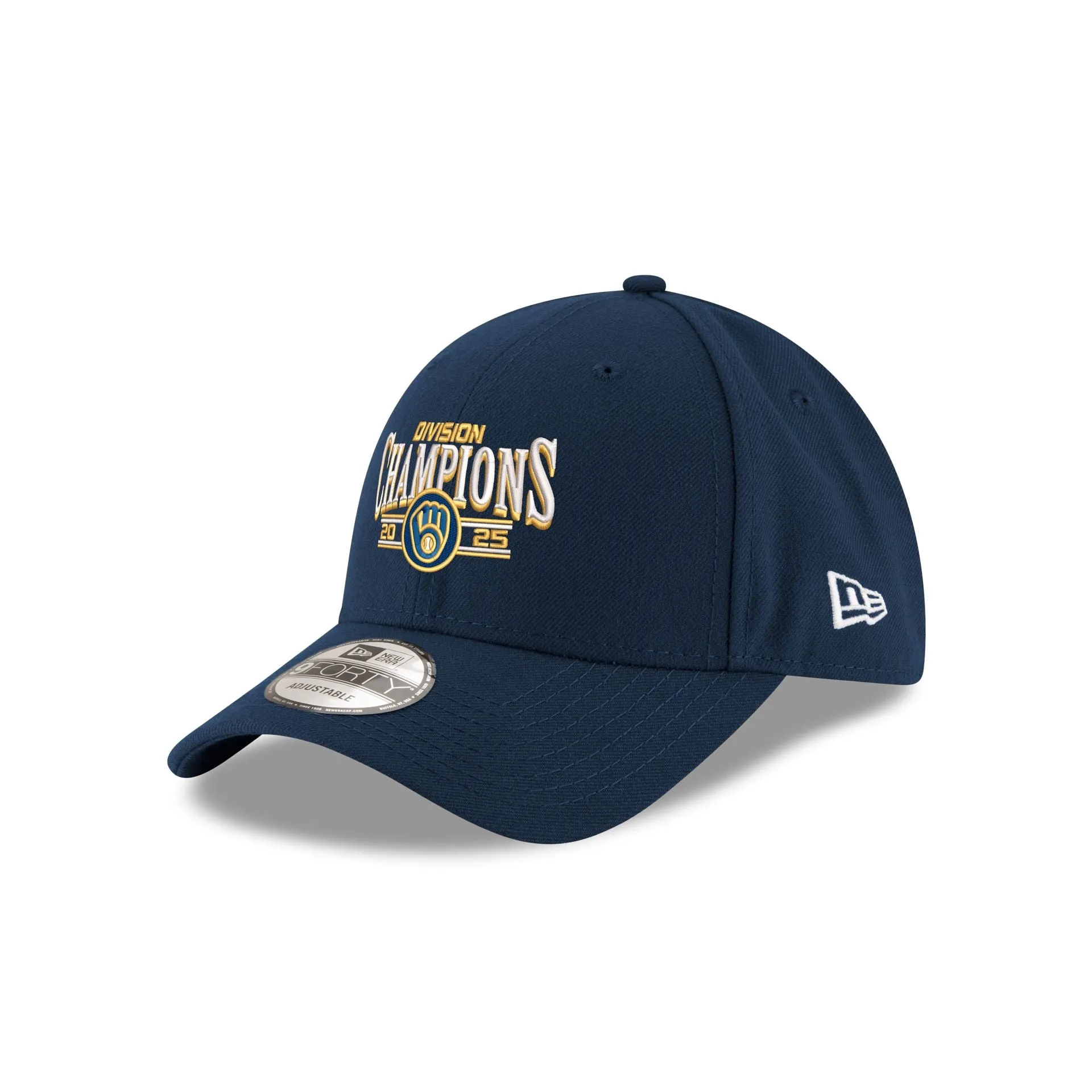Milwaukee Brewers 2025 Regular Season Division Champions Replica 9FORTY Adjustable Hat sold by New Era