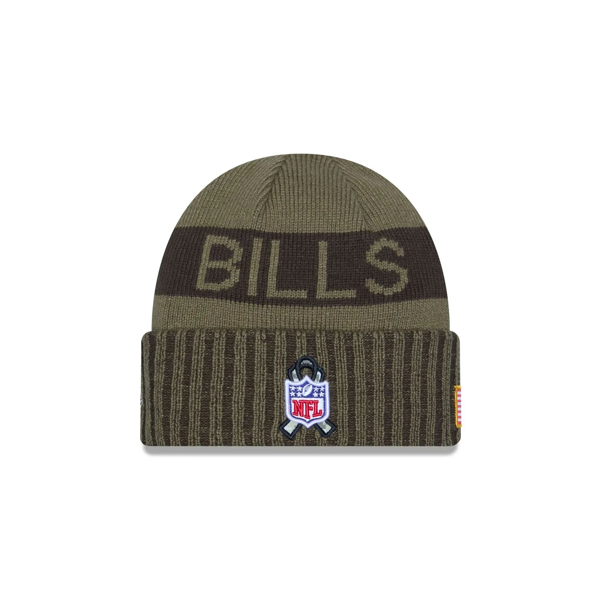 Buffalo Bills 2025 Salute to Service Cuff Knit Hat sold by New Era product image thumbnail 4