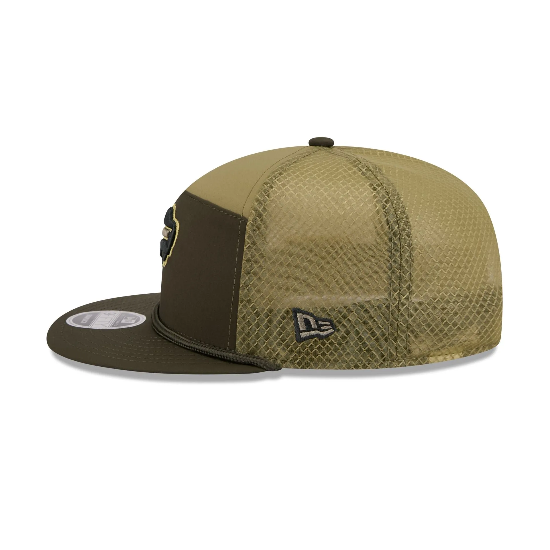 Buffalo Bills 2025 Salute to Service Split Panel 9FIFTY Trucker Hat sold by New Era product image thumbnail 5