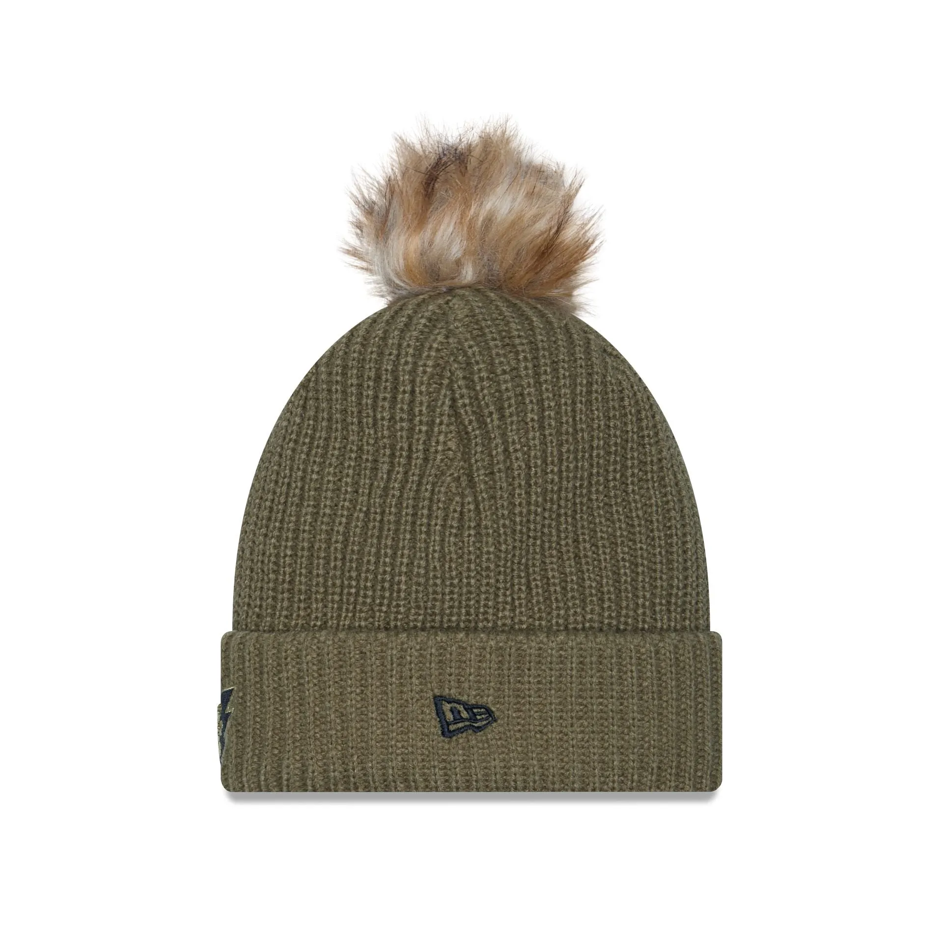 Philadelphia Eagles 2025 Salute to Service Women's Pom Knit Hat sold by New Era product image thumbnail 2