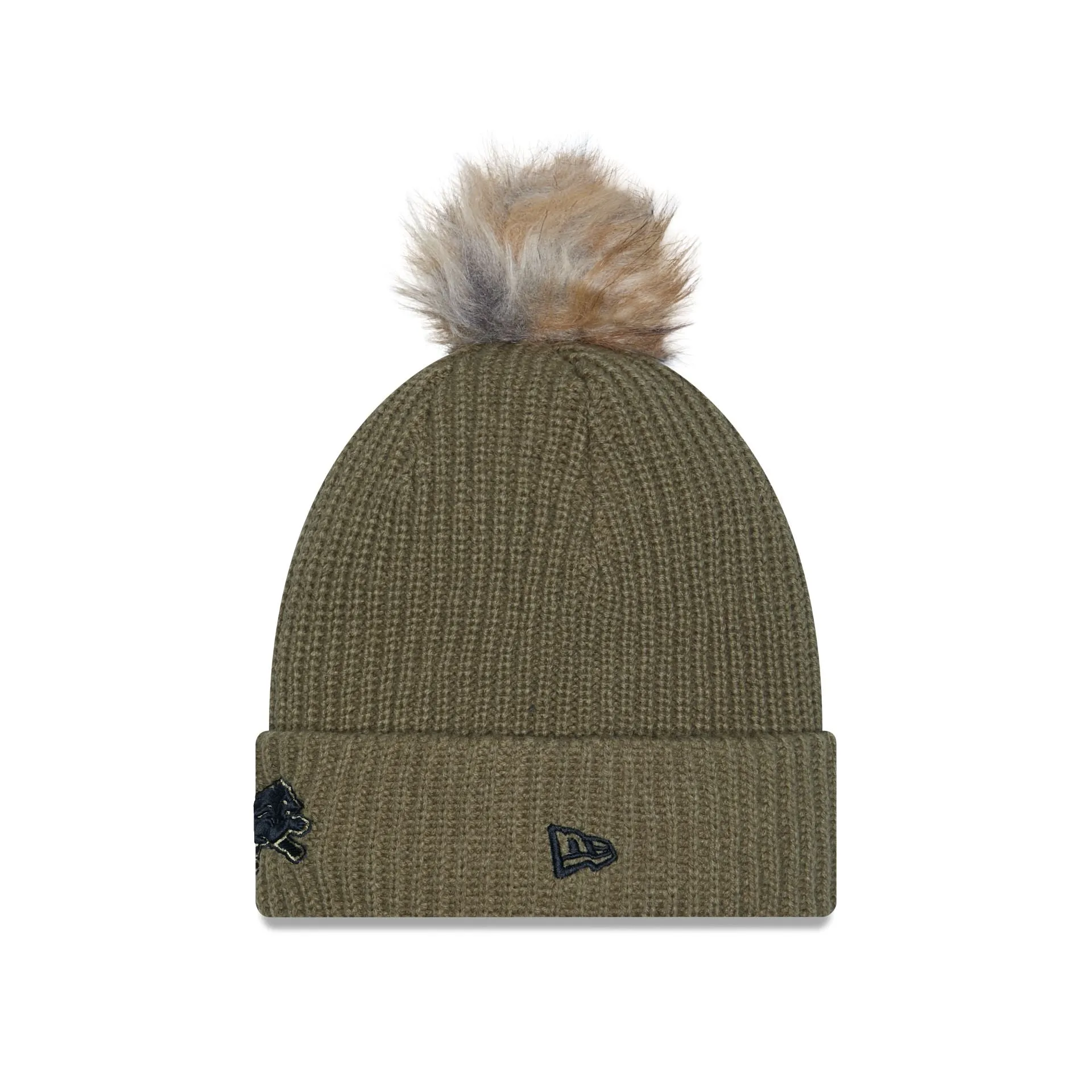 Detroit Lions 2025 Salute to Service Women's Pom Knit Hat sold by New Era product image thumbnail 2