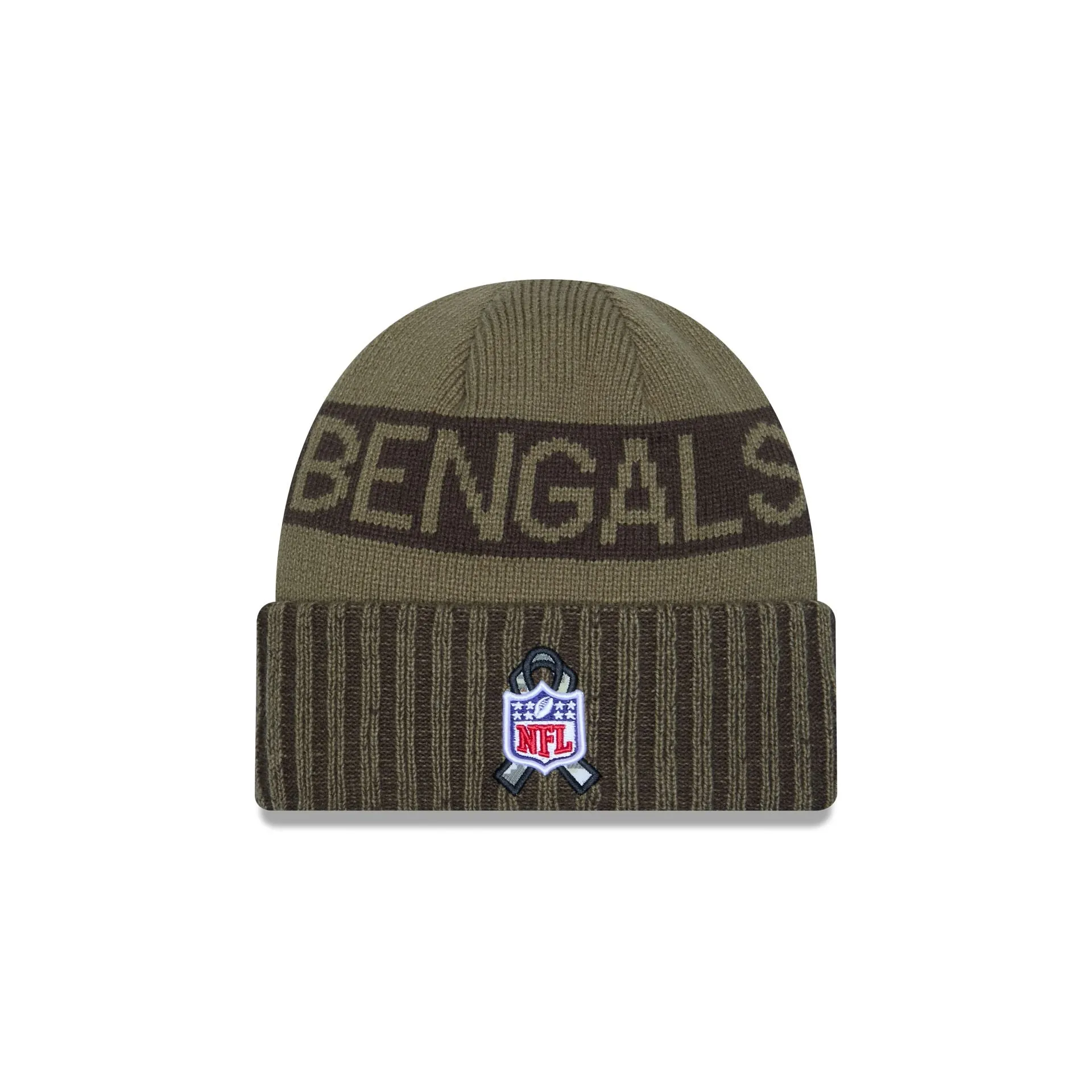 Cincinnati Bengals 2025 Salute to Service Cuff Knit Hat sold by New Era product image thumbnail 4