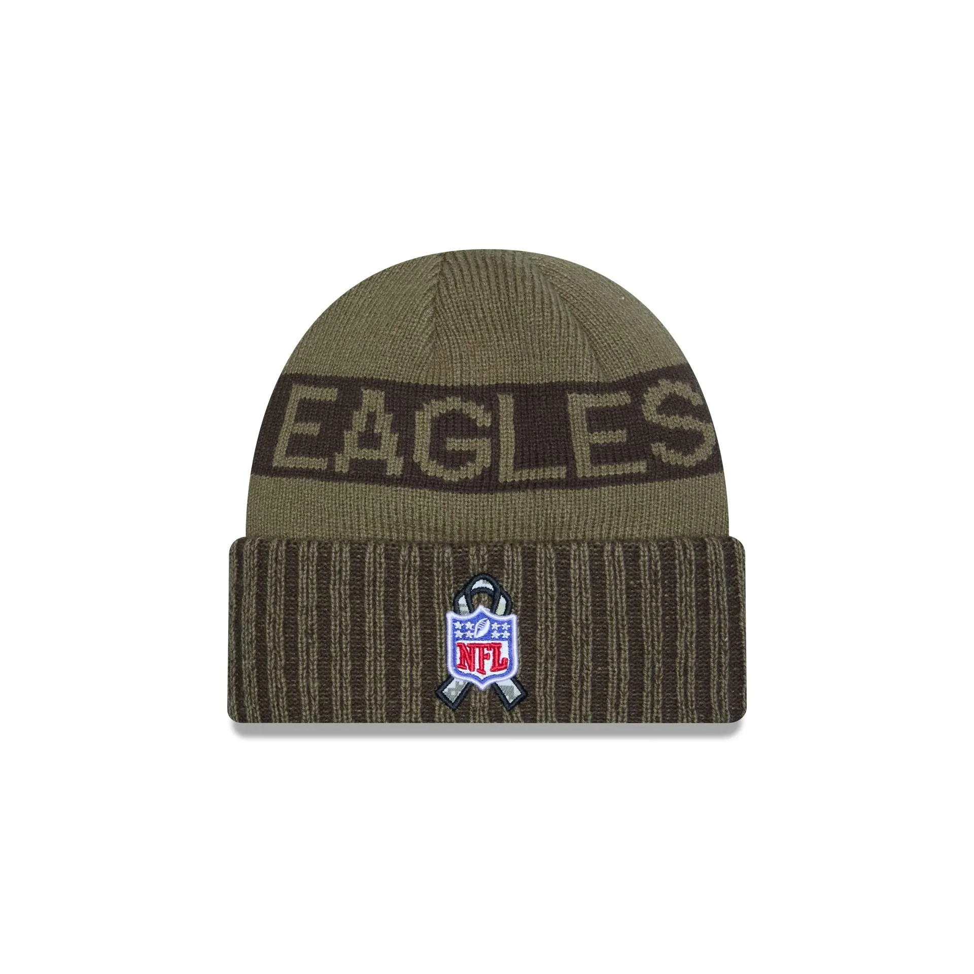 Philadelphia Eagles 2025 Salute to Service Cuff Knit Hat sold by New Era product image thumbnail 4
