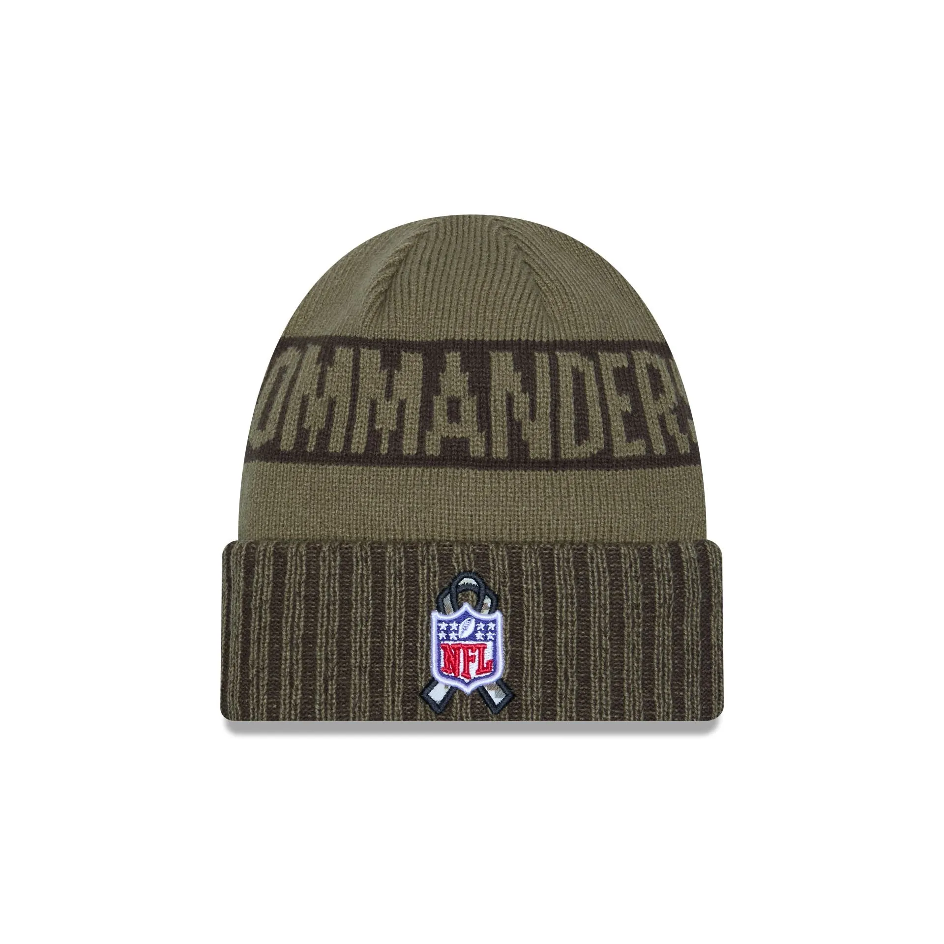 Washington Commanders 2025 Salute to Service Cuff Knit Hat sold by New Era product image thumbnail 4
