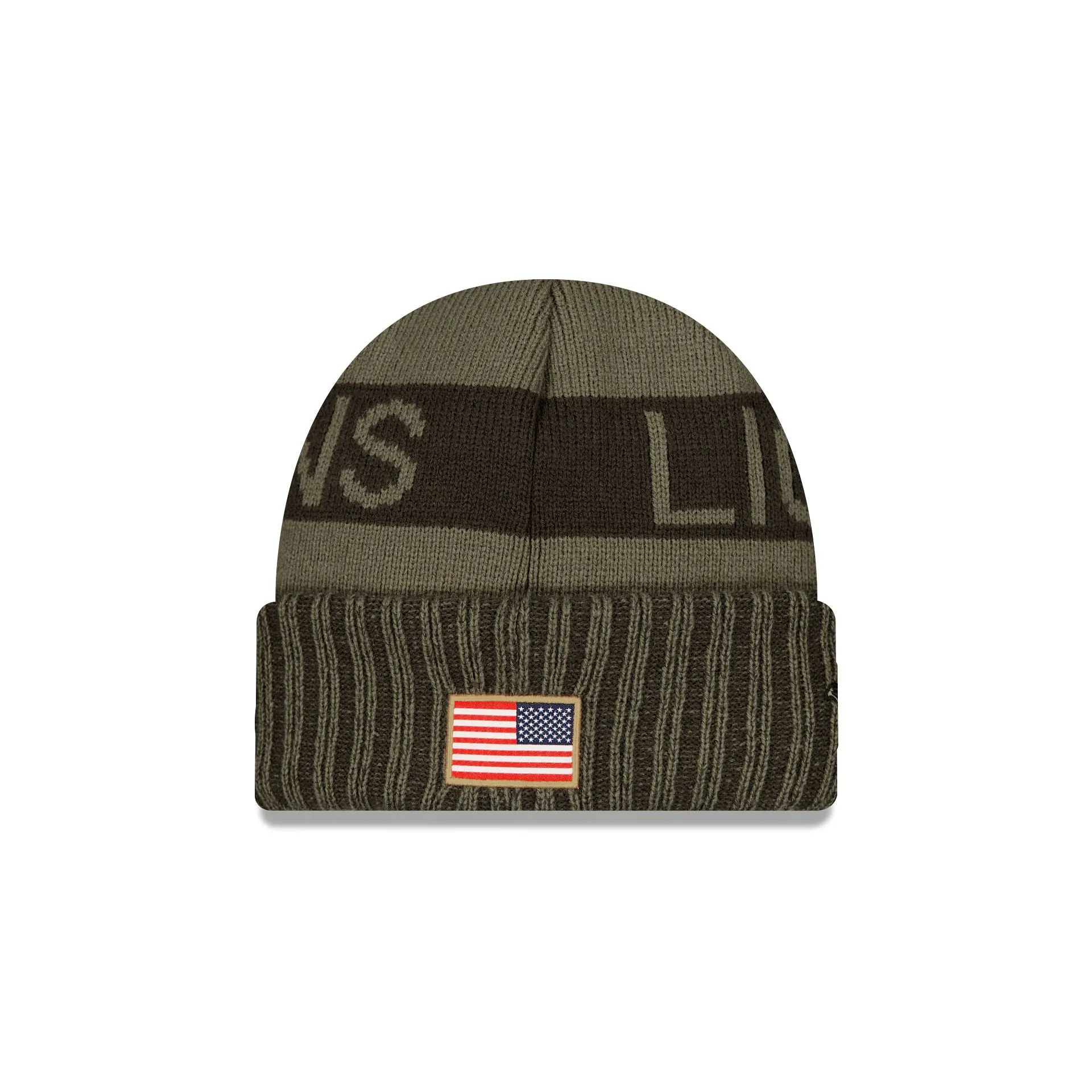Detroit Lions 2025 Salute to Service Cuff Knit Hat sold by New Era product image thumbnail 2