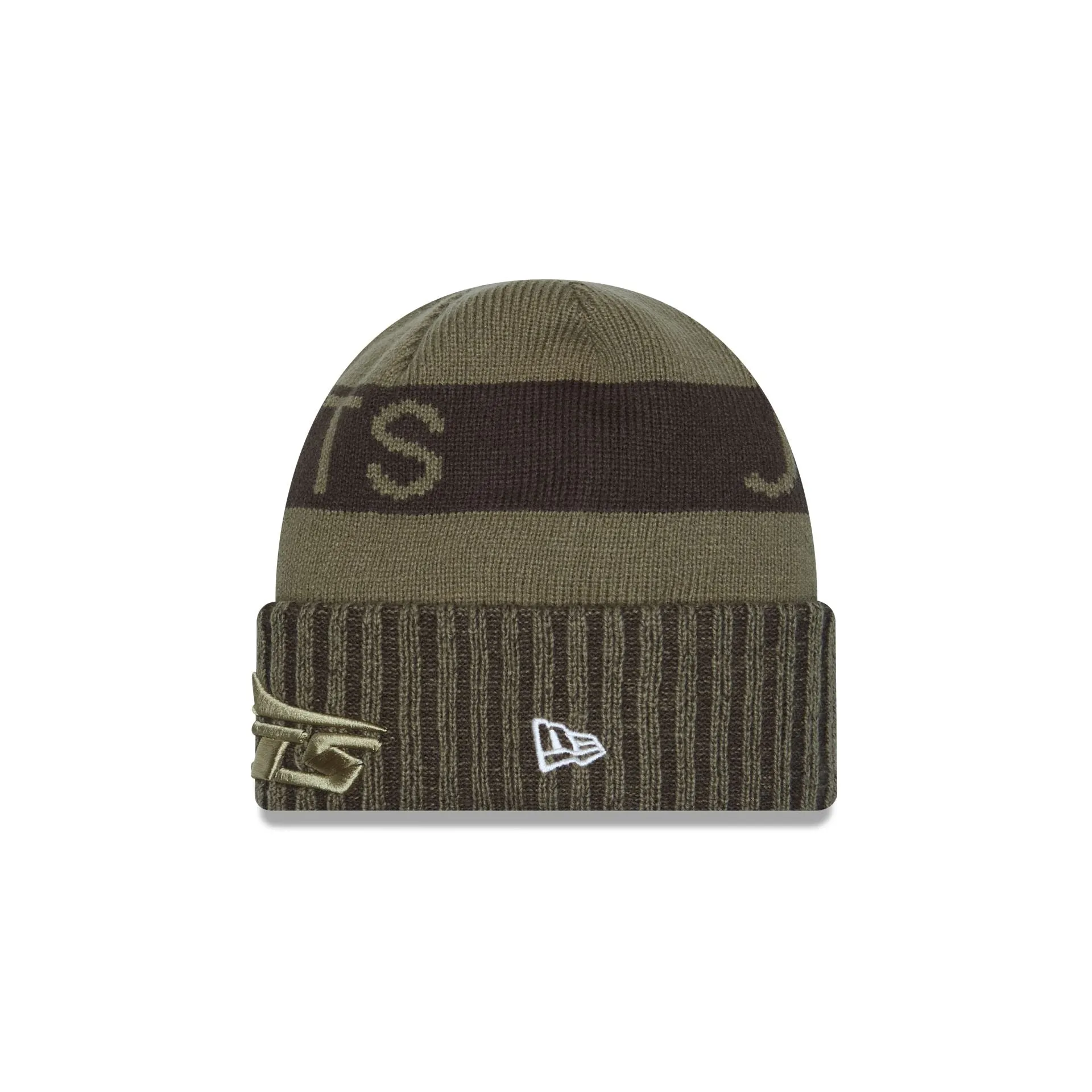 New York Jets 2025 Salute to Service Cuff Knit Hat sold by New Era product image thumbnail 3