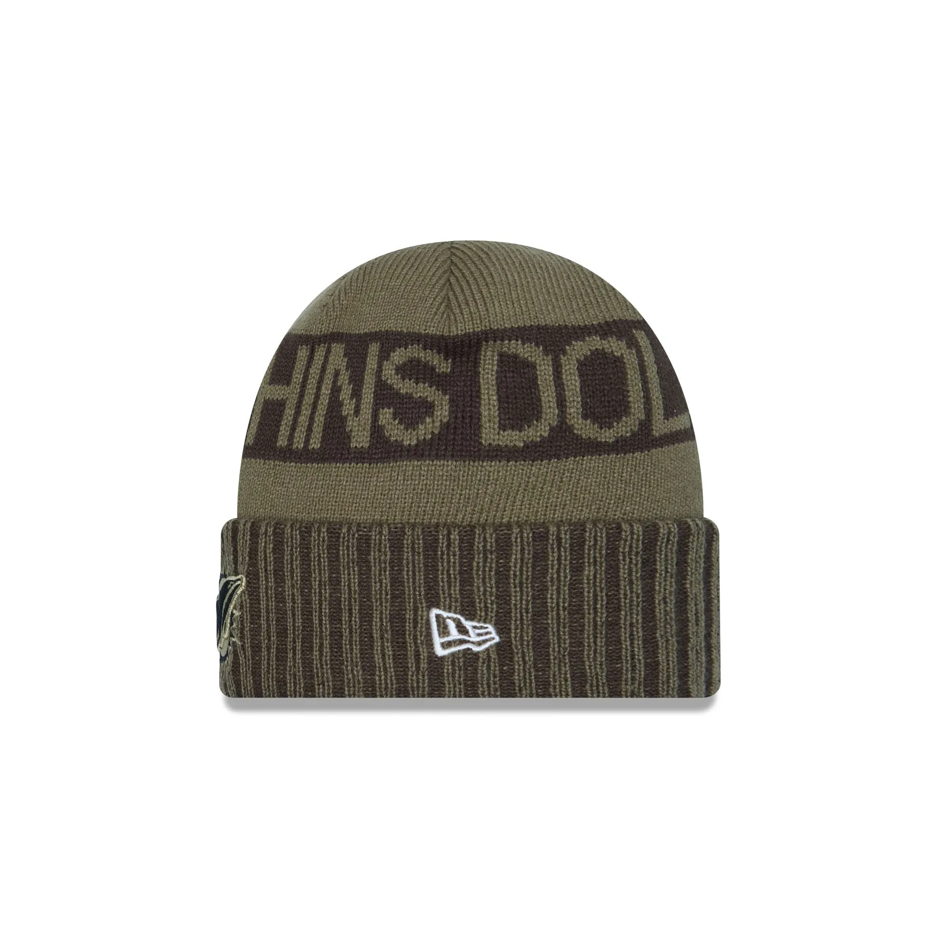 Miami Dolphins 2025 Salute to Service Cuff Knit Hat sold by New Era product image thumbnail 3