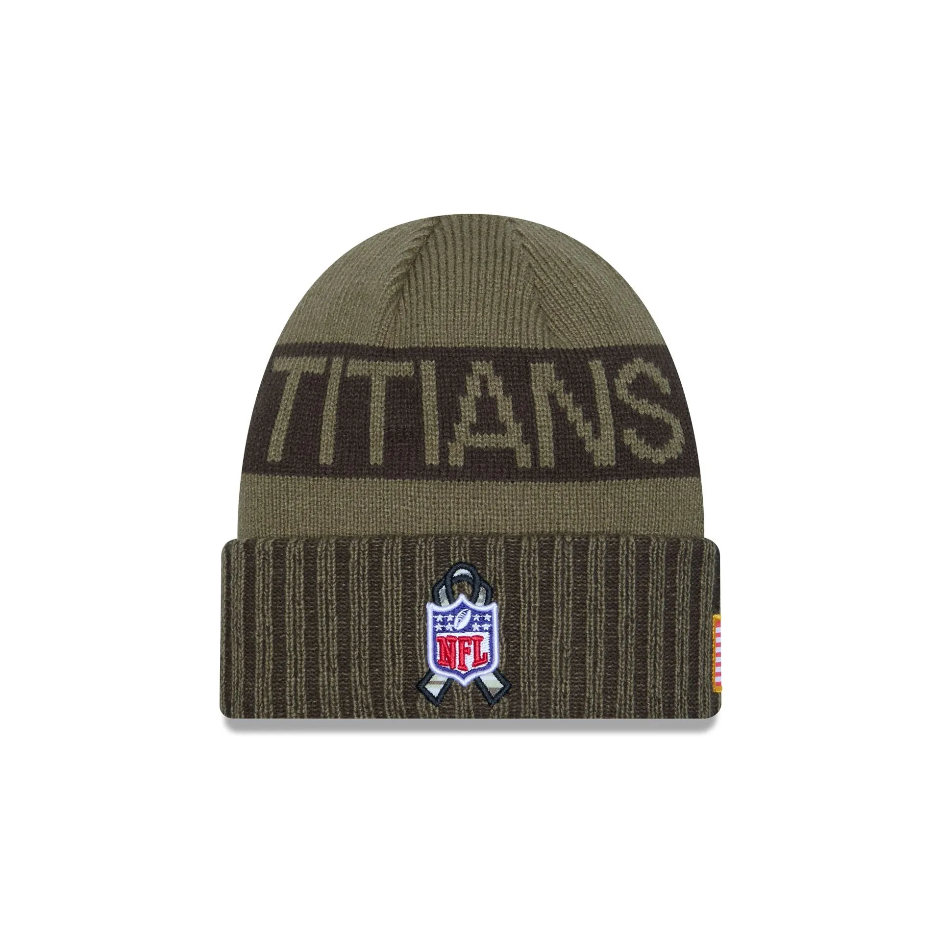 Tennessee Titans 2025 Salute to Service Cuff Knit Hat sold by New Era product image thumbnail 4