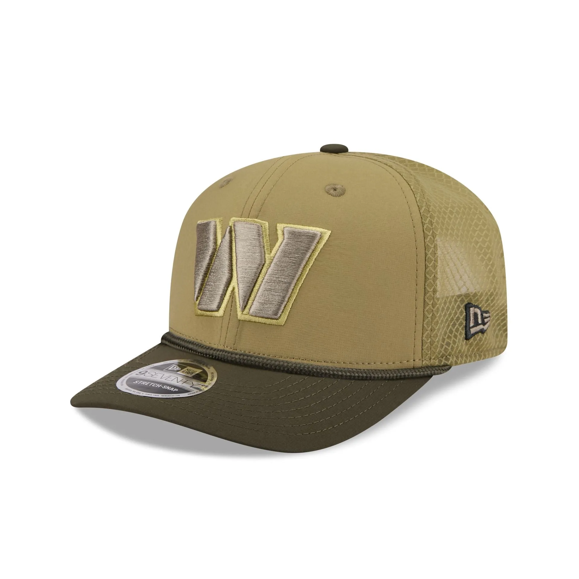 Washington Commanders 2025 Salute to Service 9SEVENTY Trucker Hat sold by New Era product image thumbnail 3