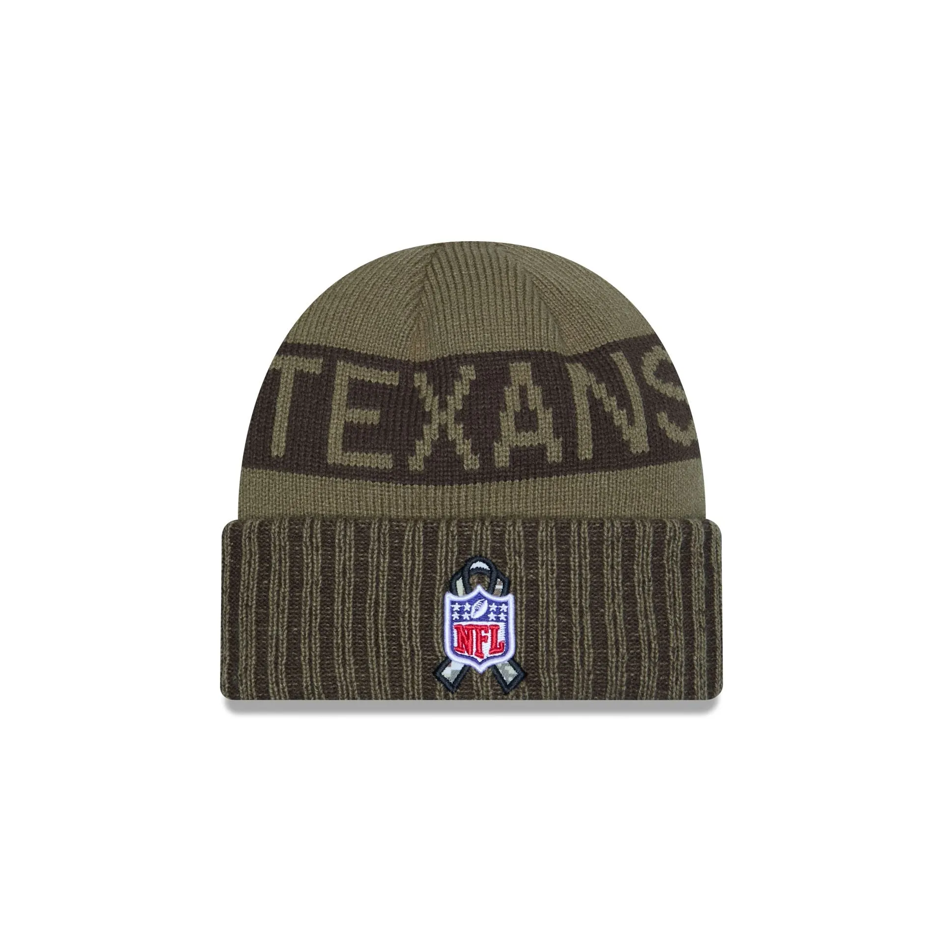 Houston Texans 2025 Salute to Service Cuff Knit Hat sold by New Era product image thumbnail 4