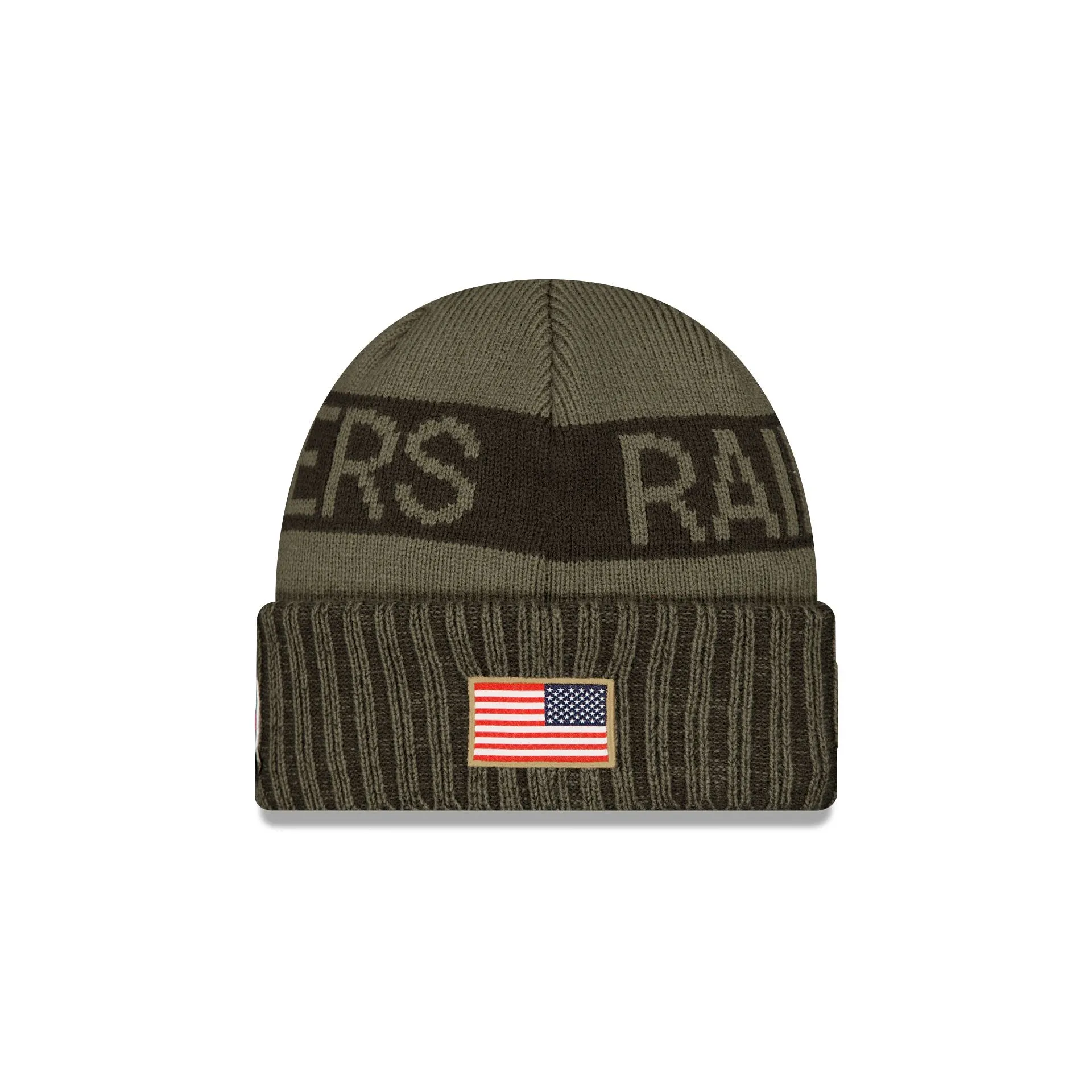 Las Vegas Raiders 2025 Salute to Service Cuff Knit Hat sold by New Era product image thumbnail 2