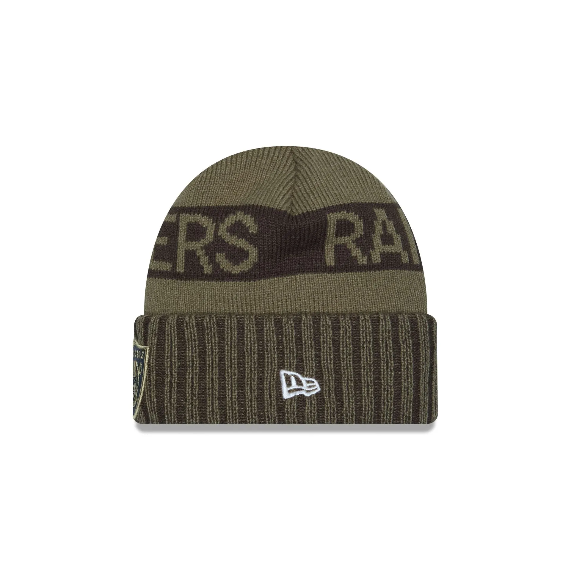 Las Vegas Raiders 2025 Salute to Service Cuff Knit Hat sold by New Era product image thumbnail 3