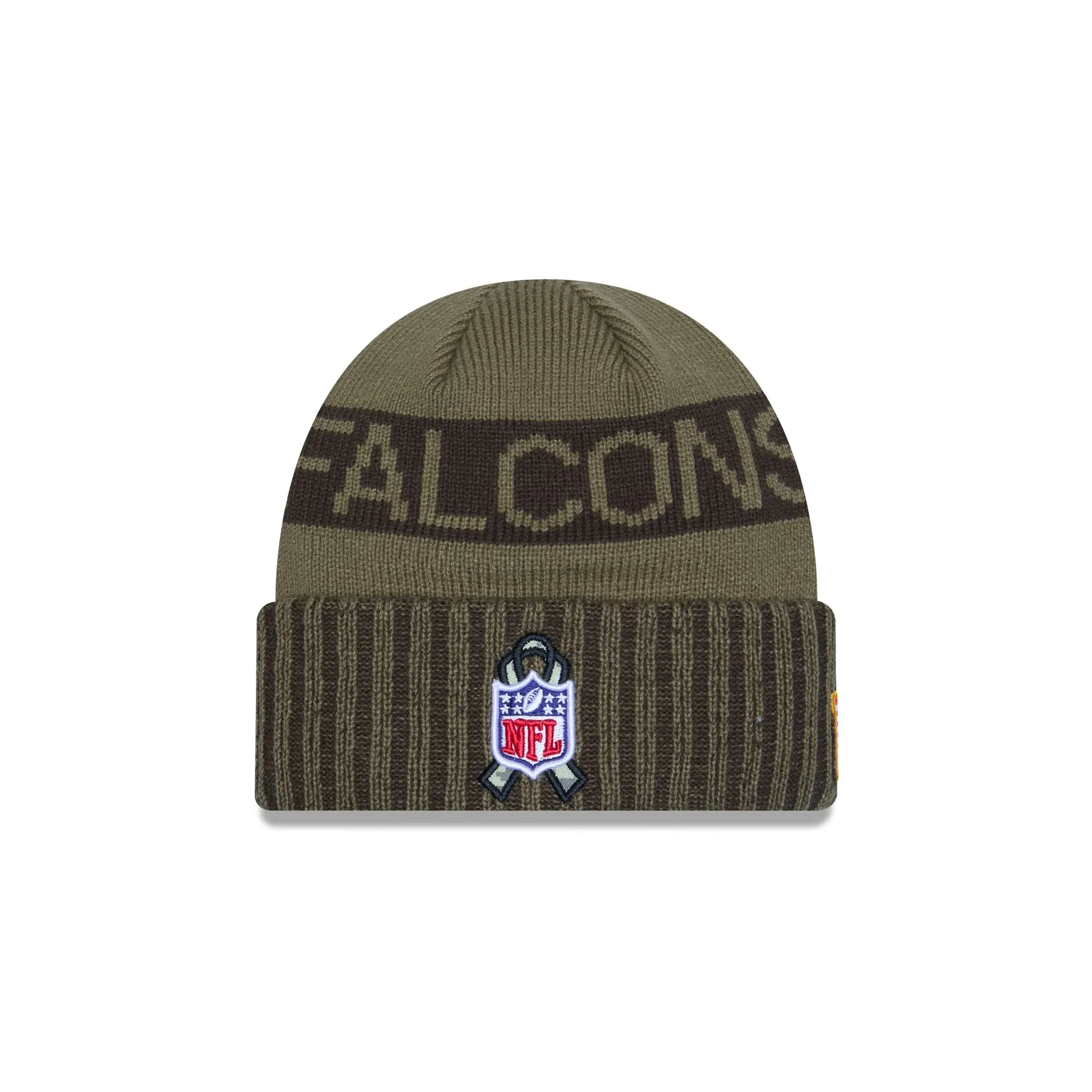 Atlanta Falcons 2025 Salute to Service Cuff Knit Hat sold by New Era product image thumbnail 4