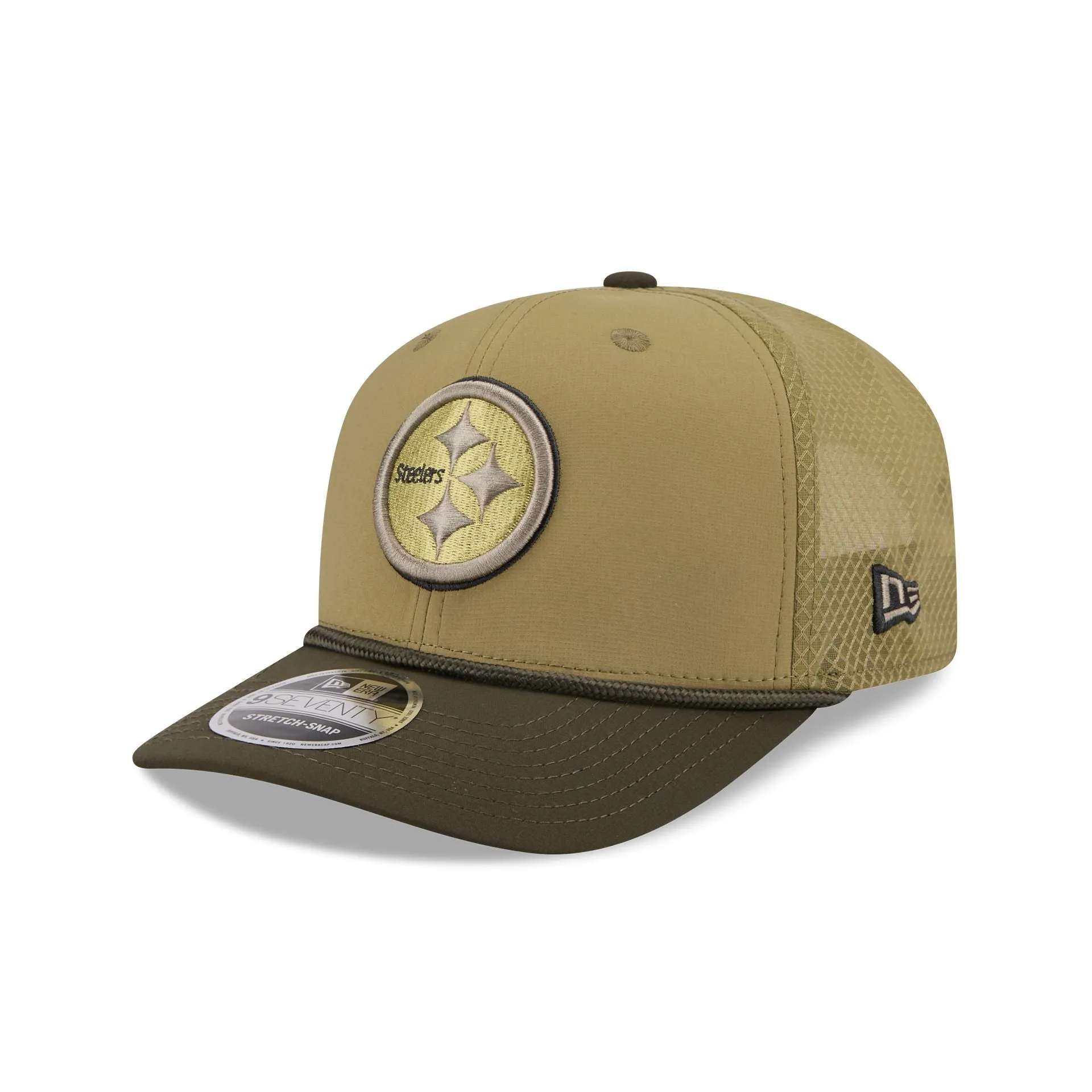 Pittsburgh Steelers 2025 Salute to Service 9SEVENTY Trucker Hat sold by New Era product image thumbnail 3